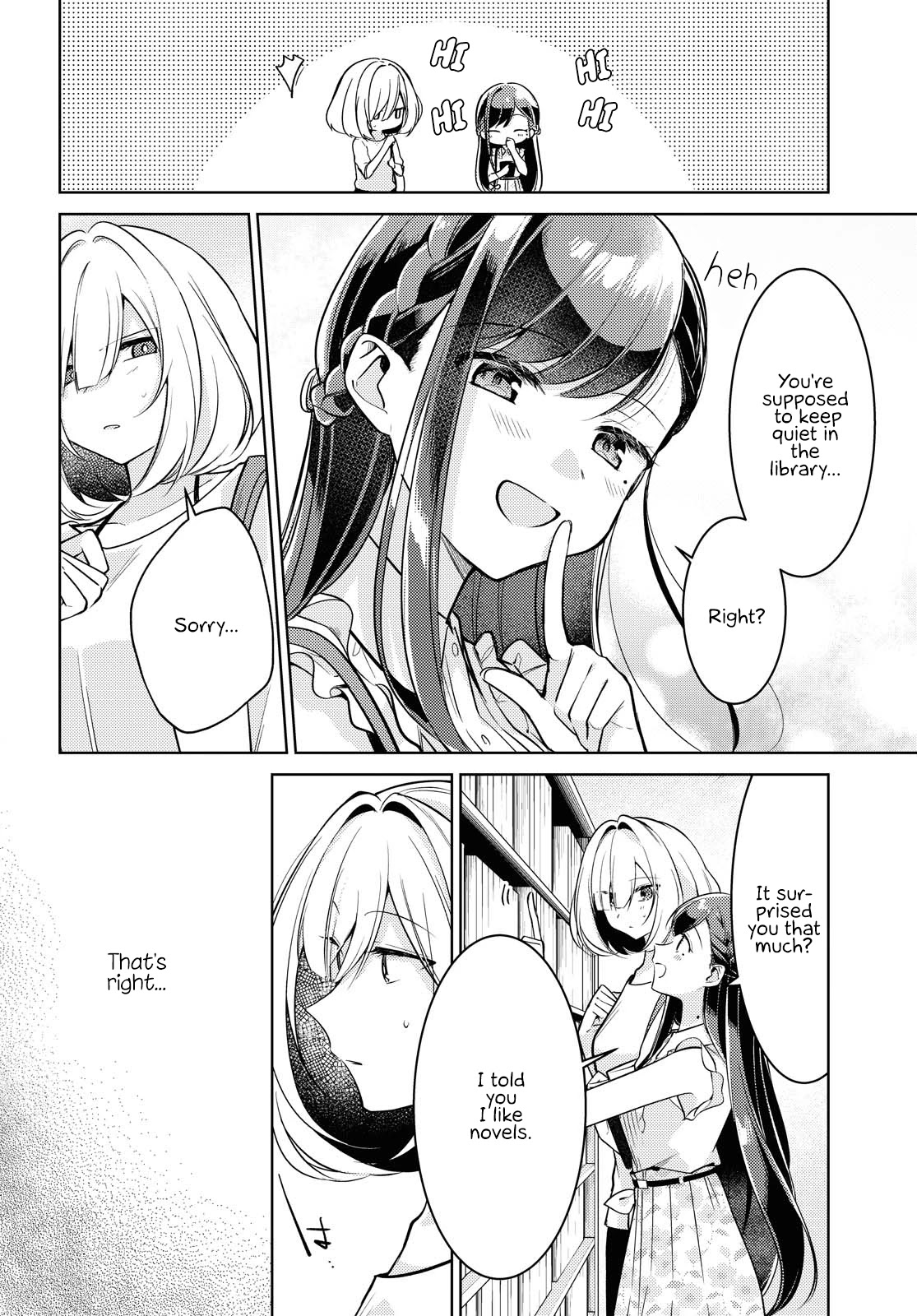 Kimi to Tsuzuru Utakata Chapter 3 page 12 - Chapter 3: At the library