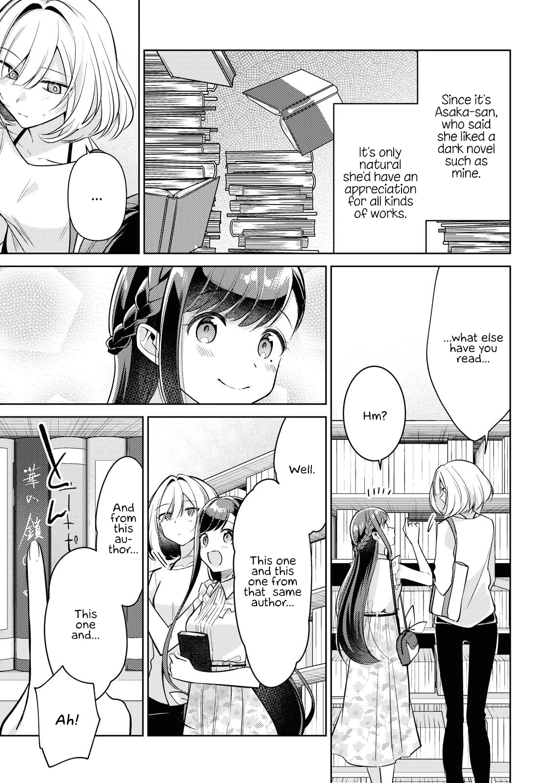 Kimi to Tsuzuru Utakata Chapter 3 page 13 - Chapter 3: At the library