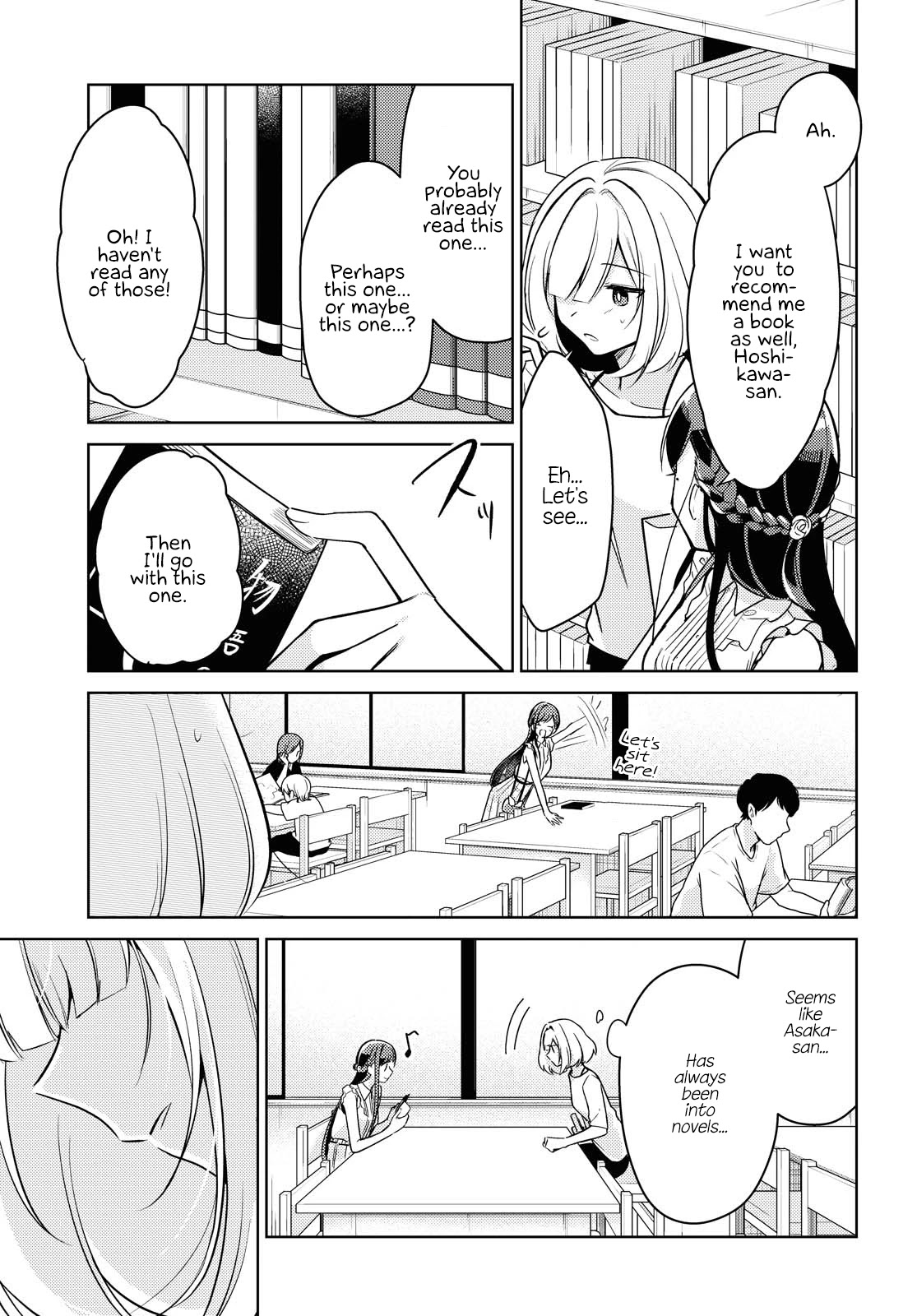 Kimi to Tsuzuru Utakata Chapter 3 page 17 - Chapter 3: At the library