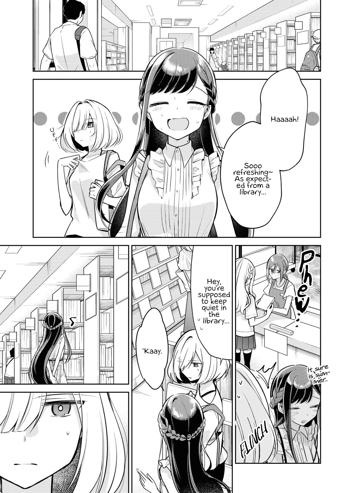 Kimi to Tsuzuru Utakata Chapter 3 page 9 - Chapter 3: At the library