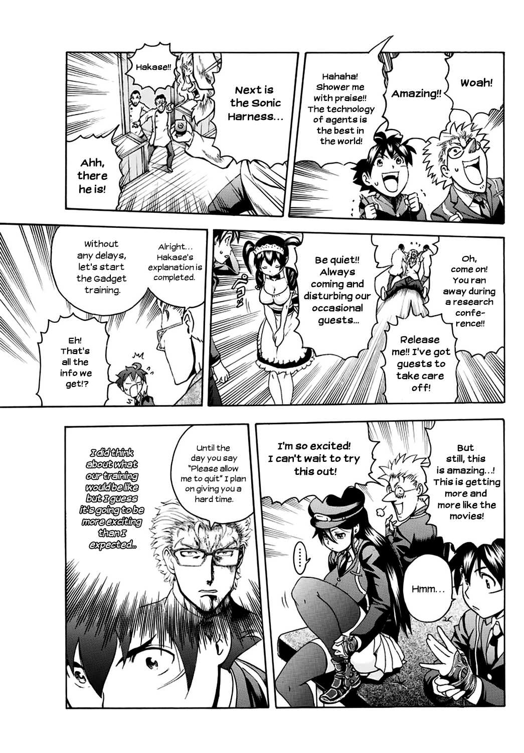 Kimi wa 008 Chapter 24 page 16 - Chapter 24: Gadget Training