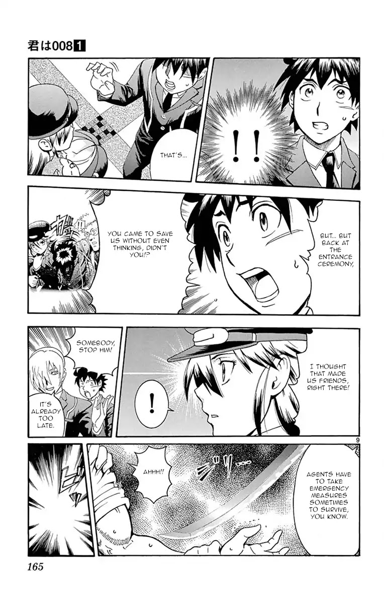 Kimi wa 008 Chapter 5 page 9 - Chapter 5: The Splendid Revealing Technique
