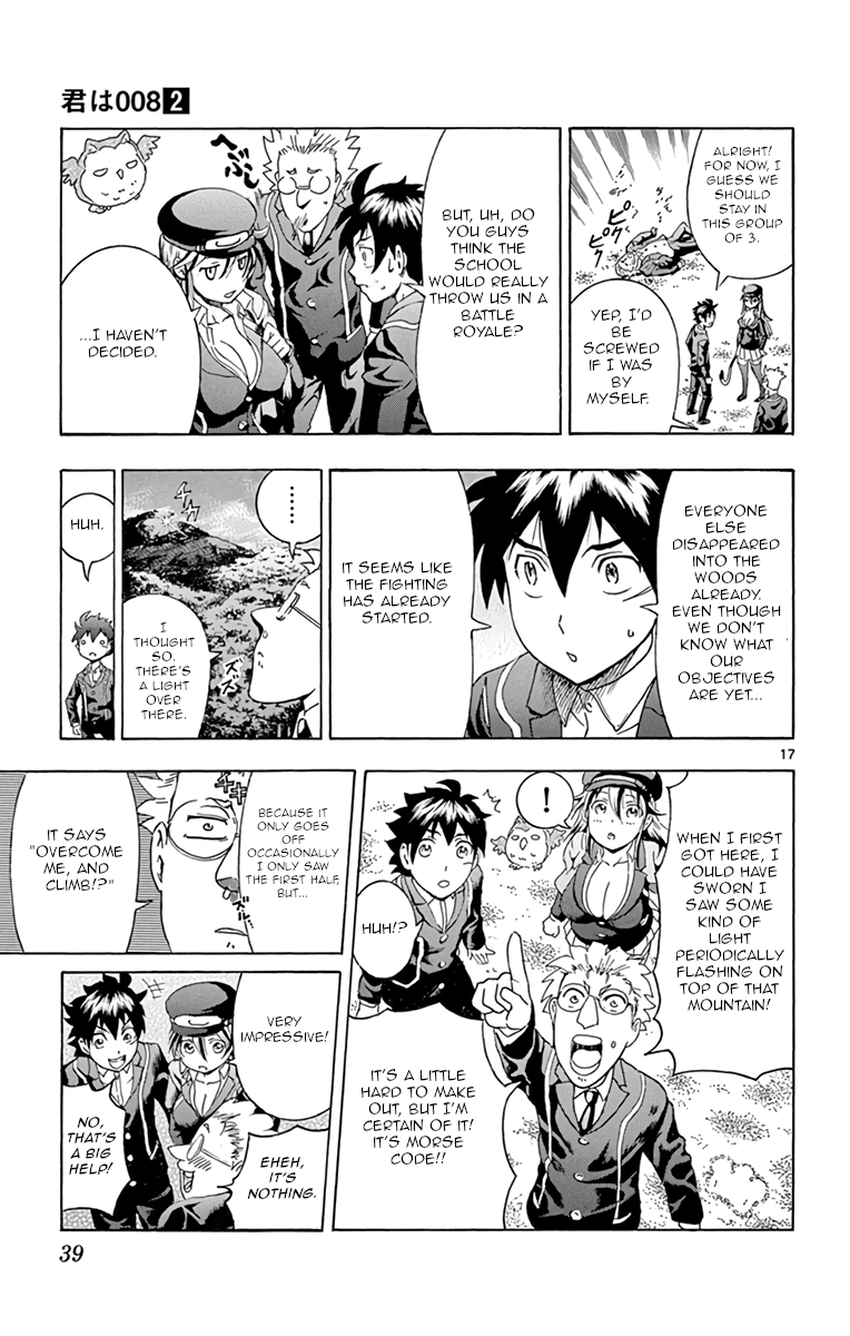 Kimi wa 008 Chapter 8 page 16 - Chapter 8: Battle Royale