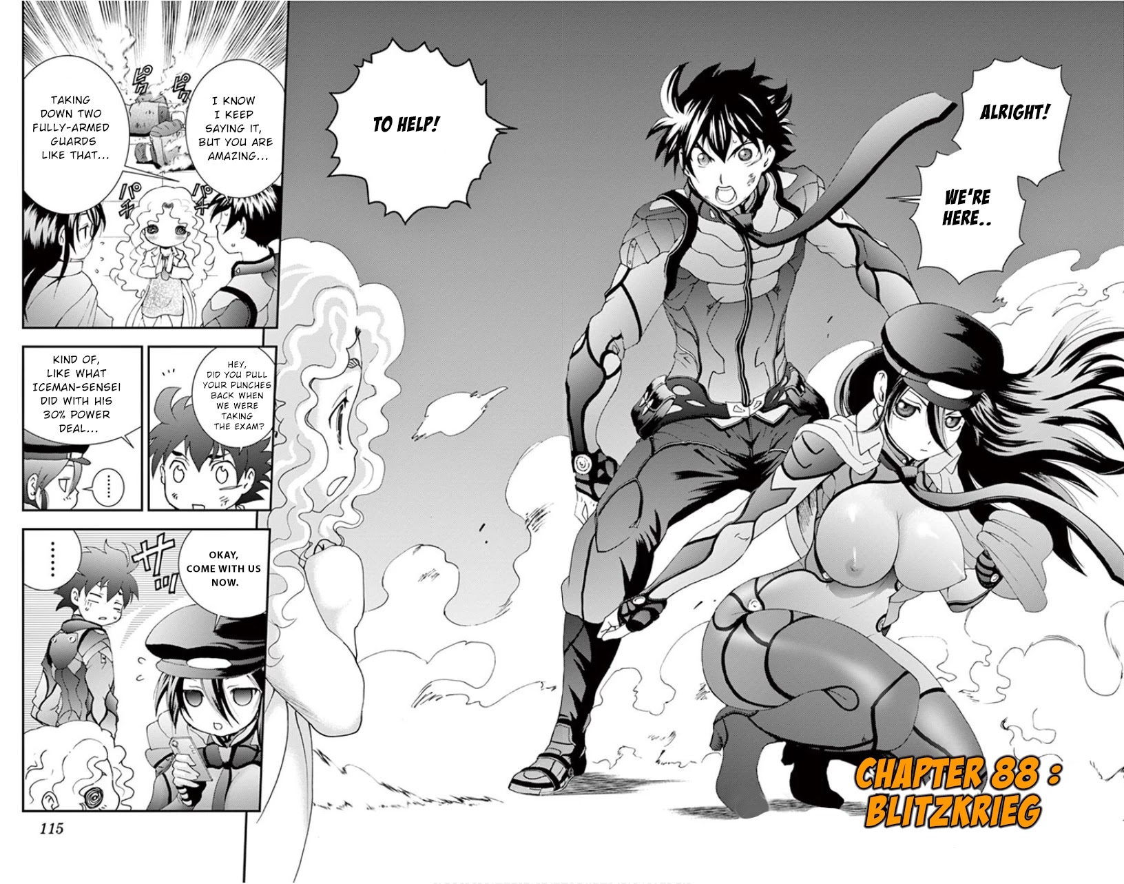 Kimi wa 008 Chapter 88 page 5 - Chapter 88: Blitzkrieg