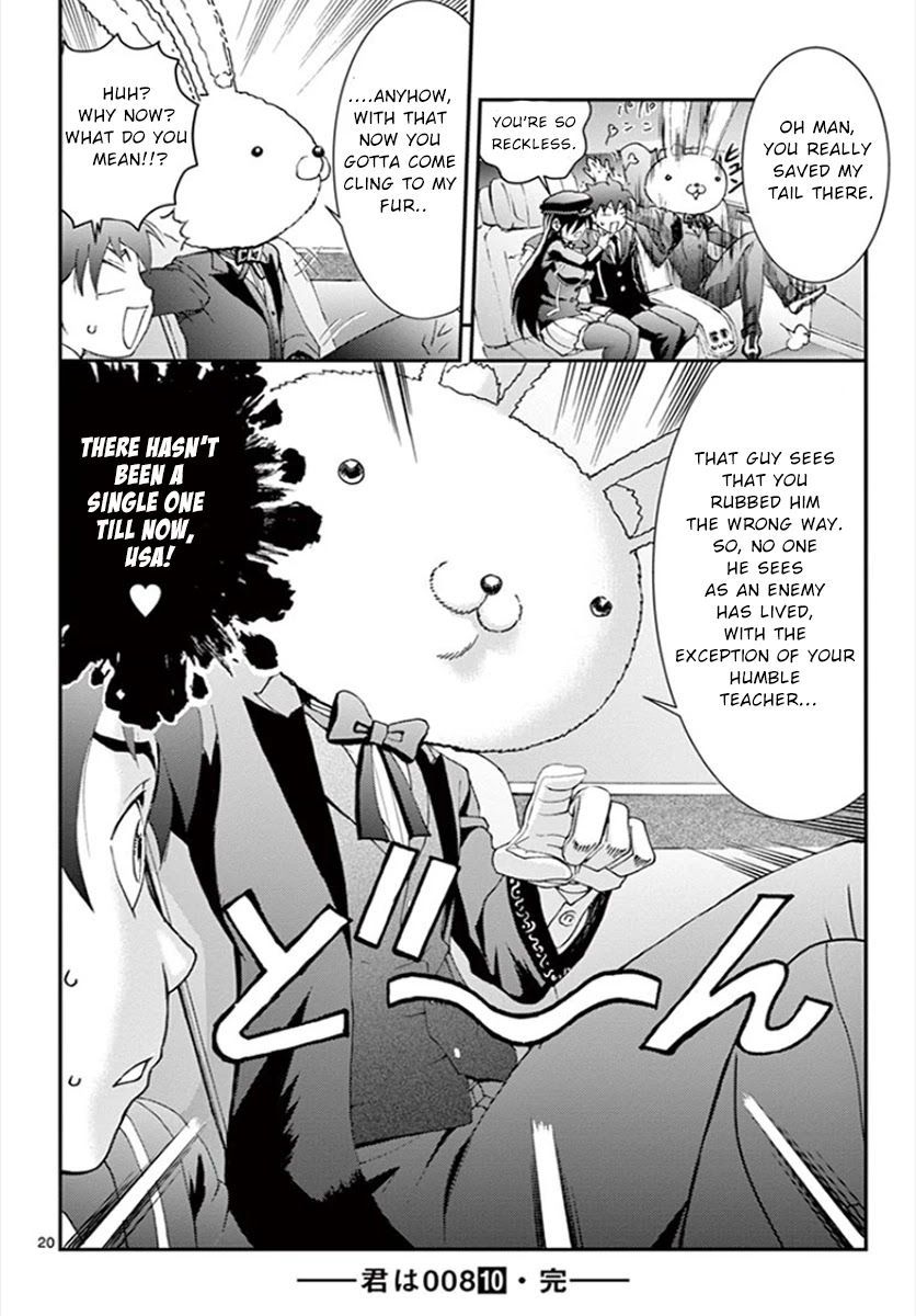 Kimi wa 008 Chapter 91 page 21 - Chapter 91: Rabbit Mission