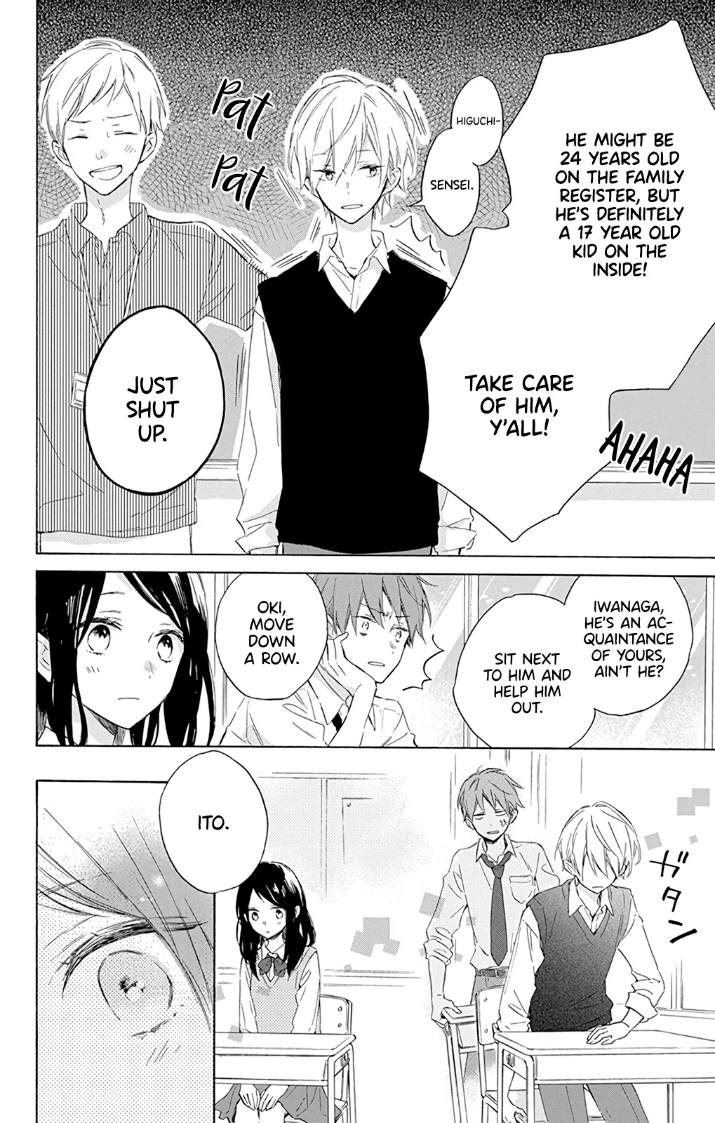 Kimi wa Haru ni Me wo Samasu Chapter 1 page 43 - Chapter 1
