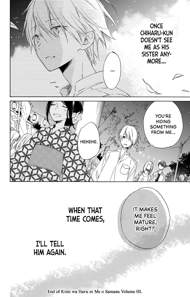 Kimi wa Haru ni Me wo Samasu Chapter 4 page 31 - Chapter 4