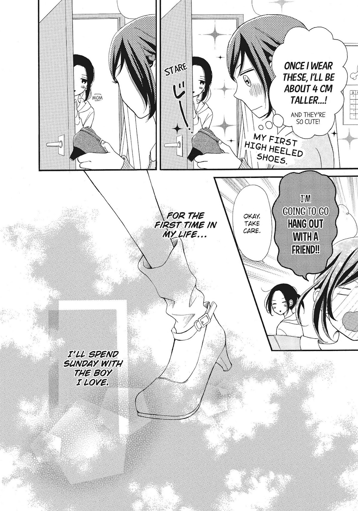 Kimi wa Kawaii Onnanoko Chapter 11 page 4 - Chapter 11: High Heels and a Date