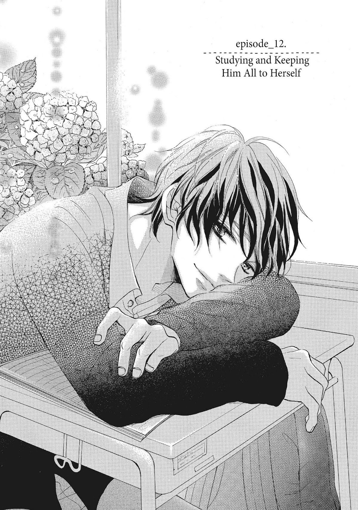 Kimi wa Kawaii Onnanoko Chapter 12 page 1 - Chapter 12: Studying and Keeping Him All to Herself