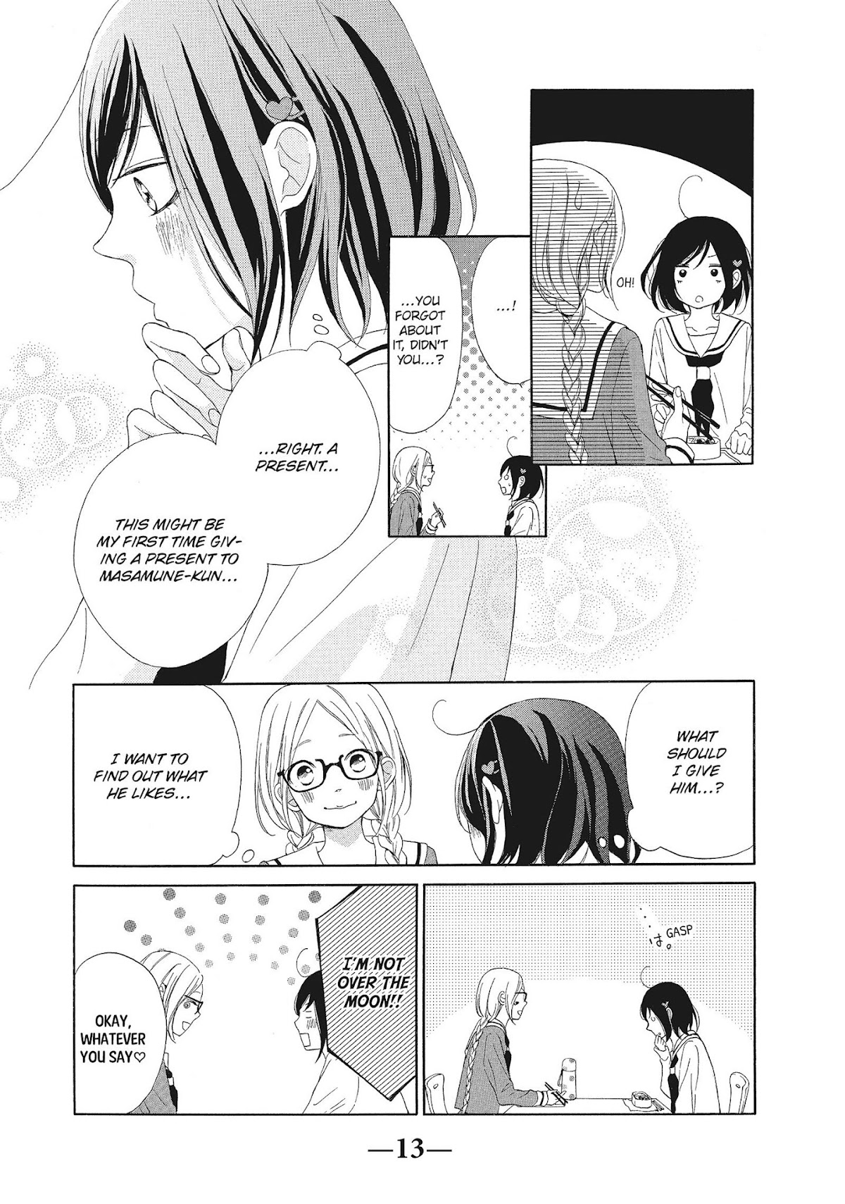 Kimi wa Kawaii Onnanoko Chapter 13 page 14 - Chapter 13: Presents and Christmas