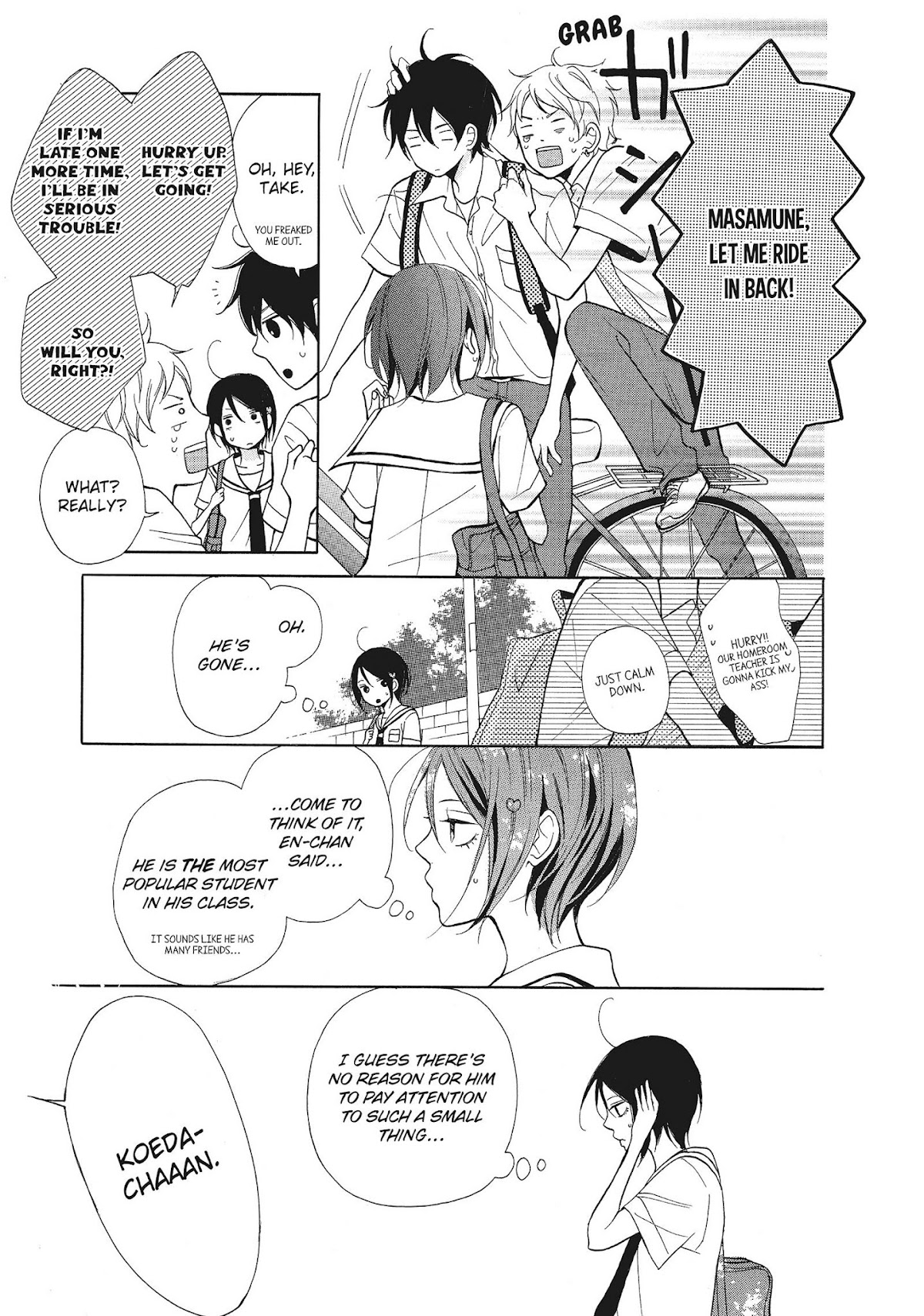 Kimi wa Kawaii Onnanoko Chapter 2 page 7 - Chapter 2: Love And A Bike