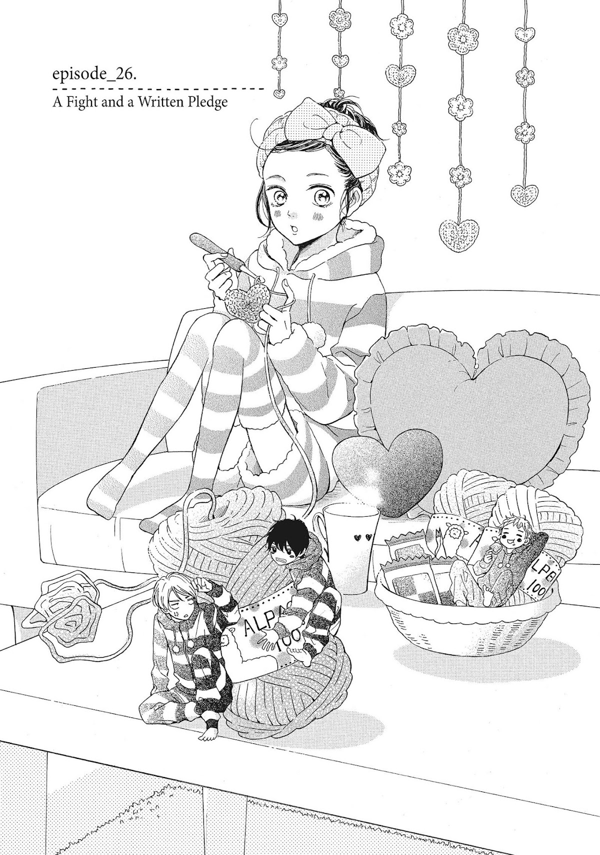 Kimi wa Kawaii Onnanoko Chapter 26 page 1 - Chapter 26: A Fight and a Written Pledge