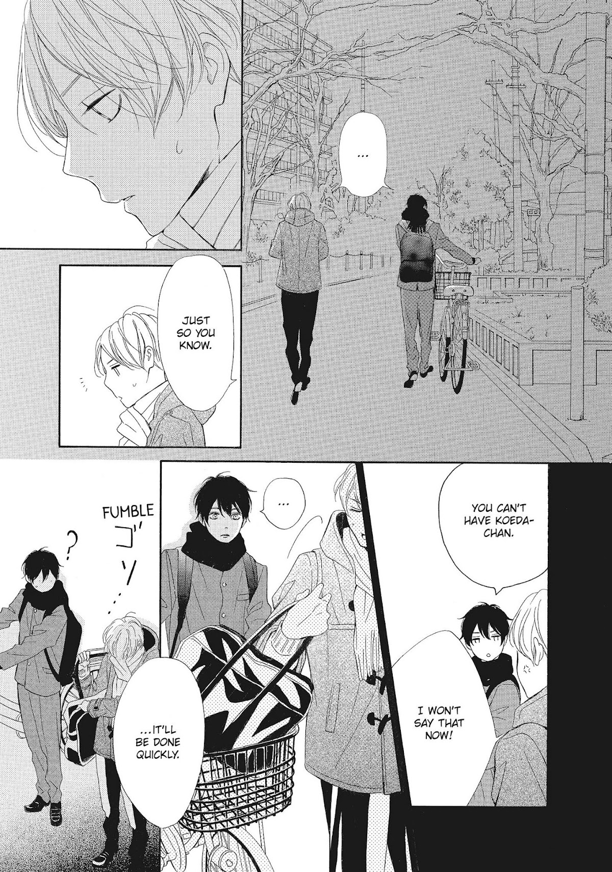 Kimi wa Kawaii Onnanoko Chapter 26 page 21 - Chapter 26: A Fight and a Written Pledge