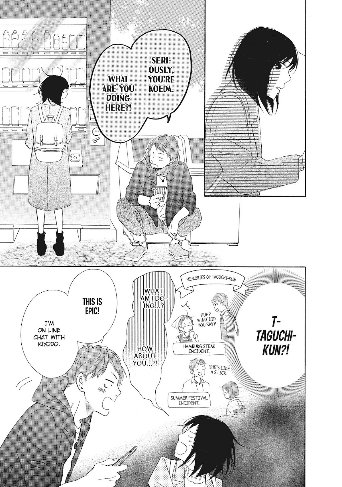 Kimi wa Kawaii Onnanoko Chapter 27 page 19 - Chapter 27: White Day and the League of Bones