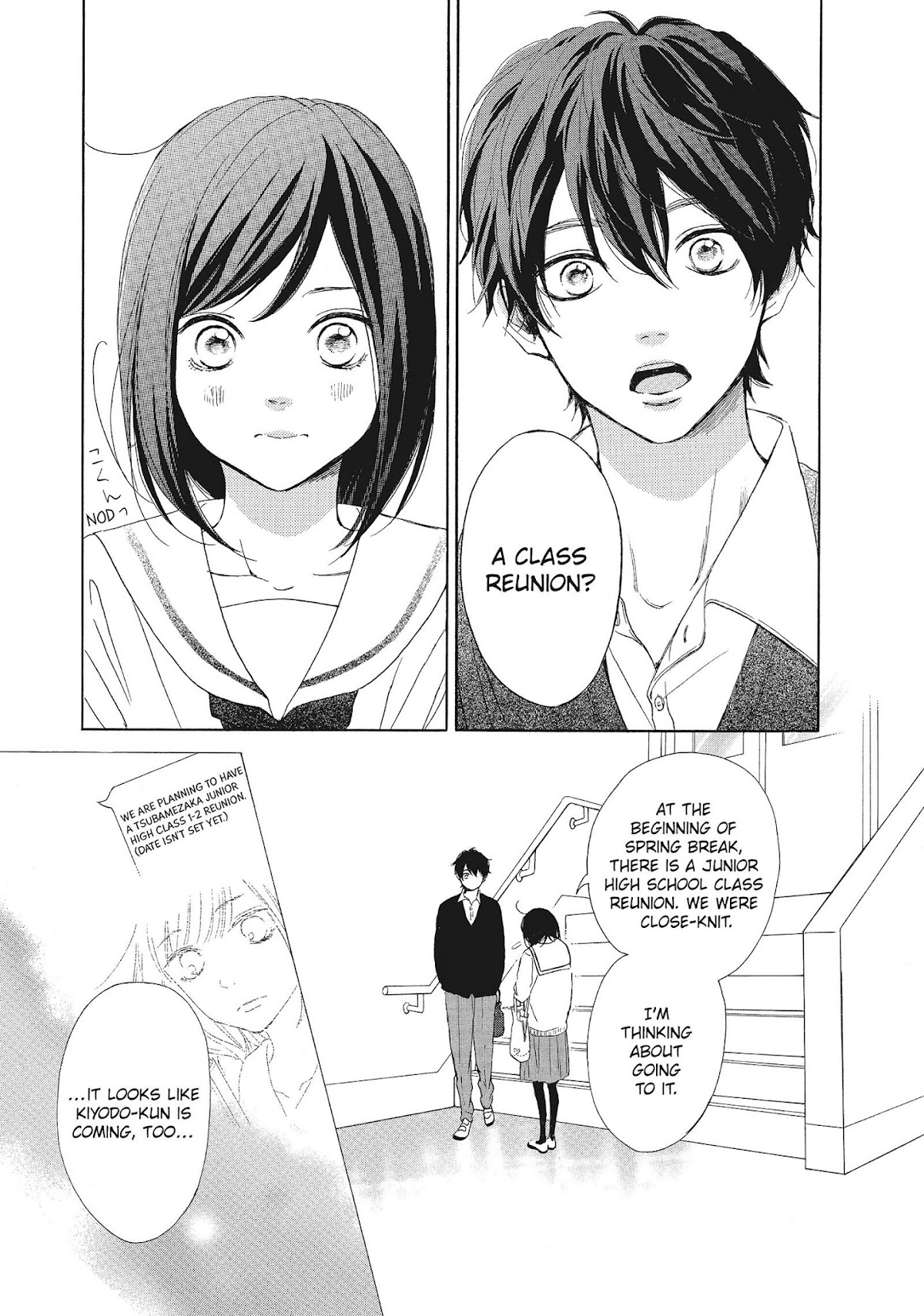 Kimi wa Kawaii Onnanoko Chapter 27 page 3 - Chapter 27: White Day and the League of Bones