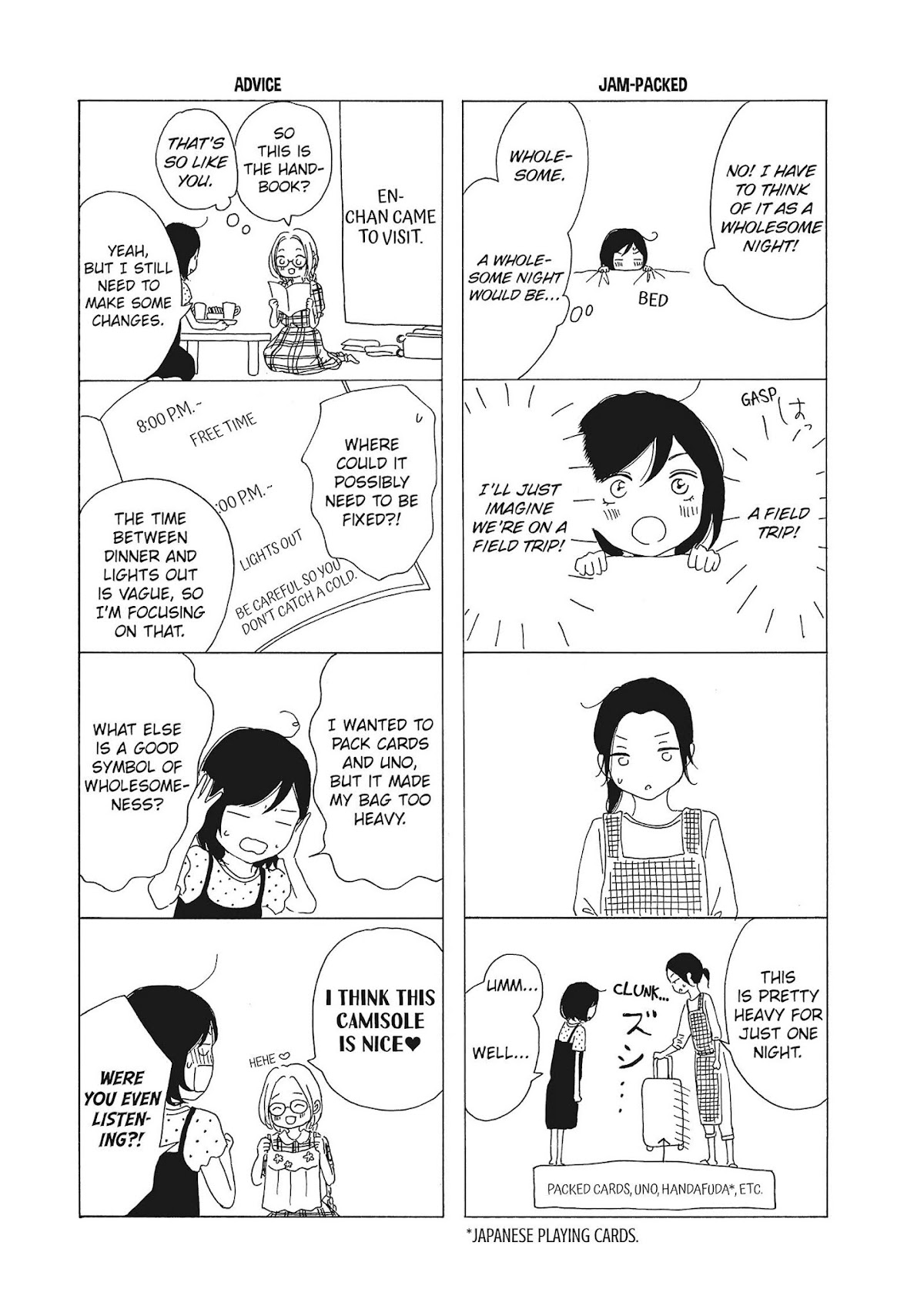 Kimi wa Kawaii Onnanoko Chapter 32.6 page 2 - Chapter 32.6: The Day Before The Trip + Ichinohe Newsletter