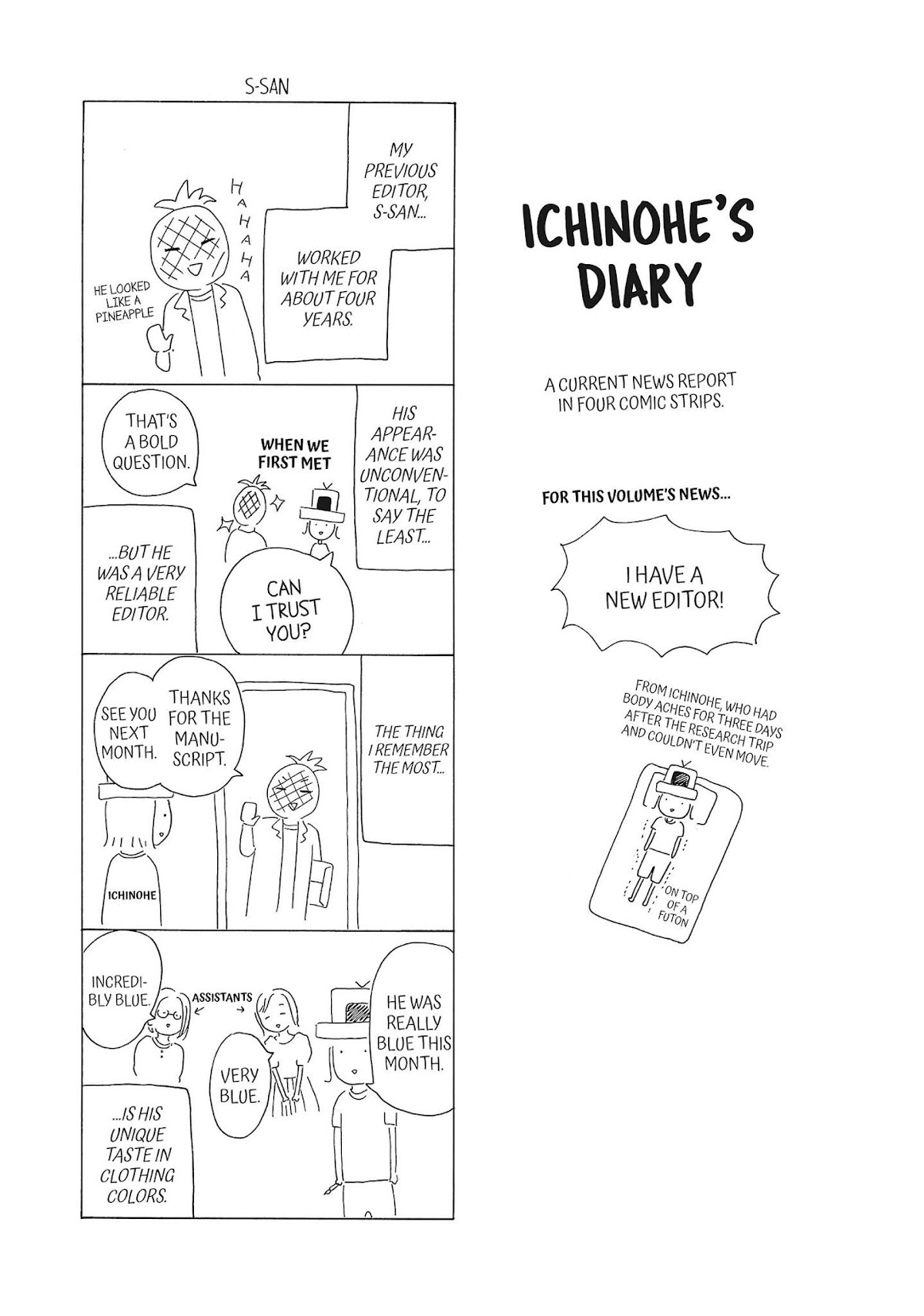 Kimi wa Kawaii Onnanoko Chapter 32.6 page 4 - Chapter 32.6: The Day Before The Trip + Ichinohe Newsletter