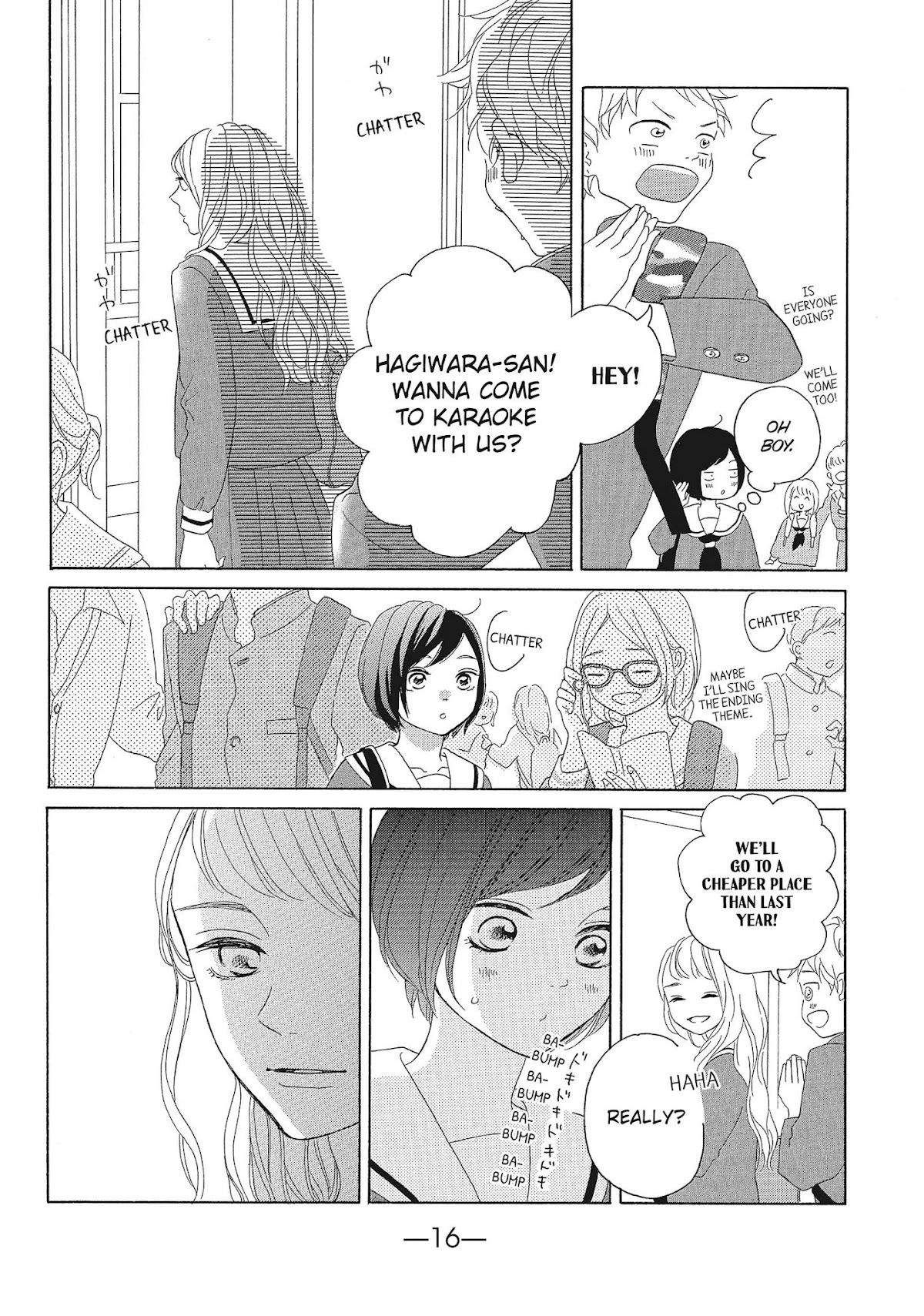 Kimi wa Kawaii Onnanoko Chapter 33 page 16 - Chapter 33: Hagiwara-san and Masamune-kun