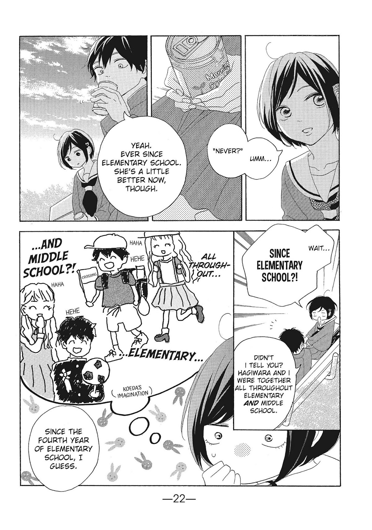 Kimi wa Kawaii Onnanoko Chapter 33 page 22 - Chapter 33: Hagiwara-san and Masamune-kun