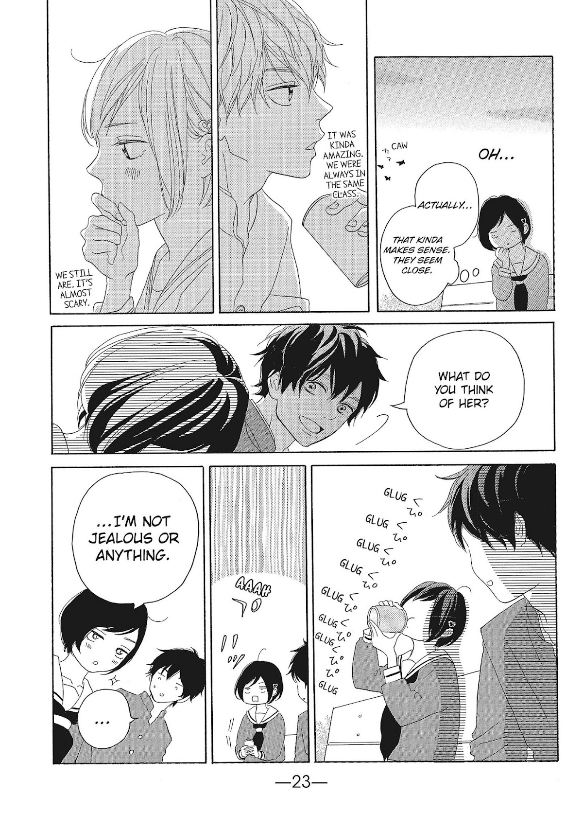 Kimi wa Kawaii Onnanoko Chapter 33 page 23 - Chapter 33: Hagiwara-san and Masamune-kun