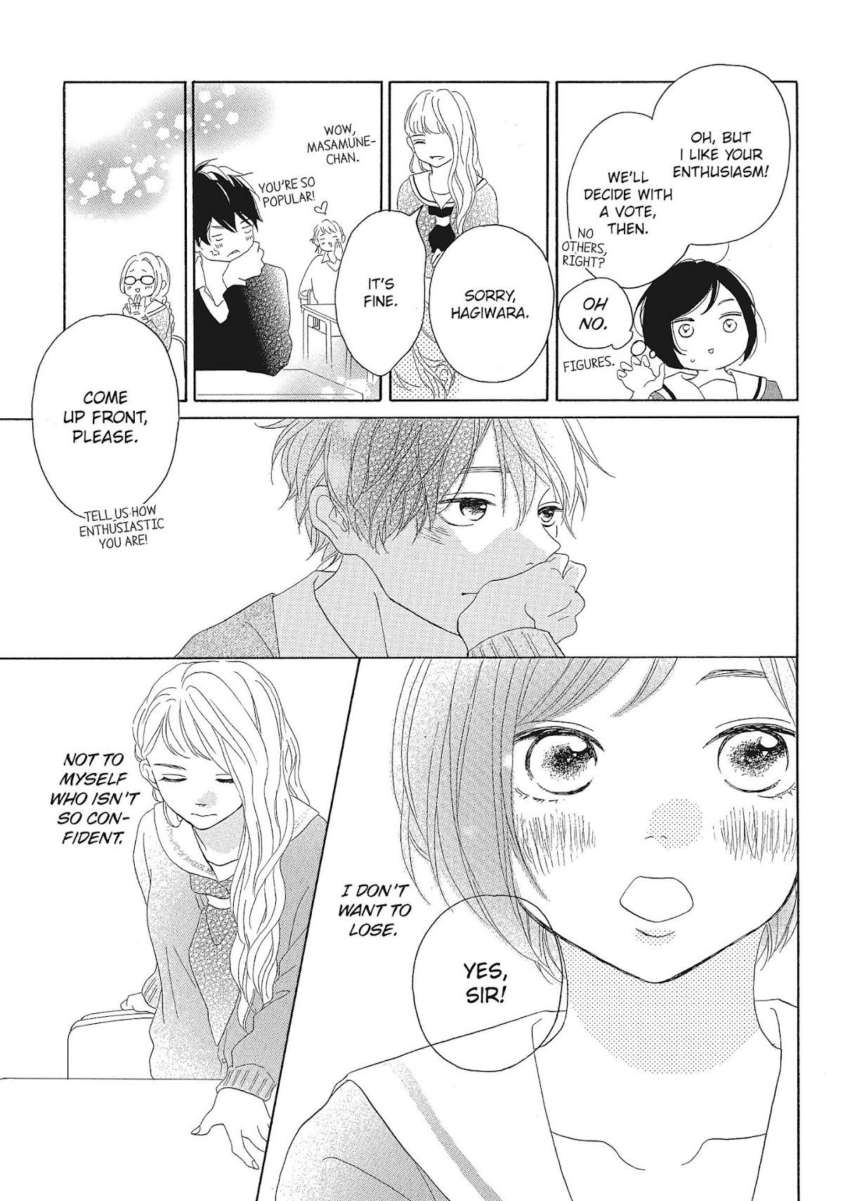 Kimi wa Kawaii Onnanoko Chapter 33 page 33 - Chapter 33: Hagiwara-san and Masamune-kun