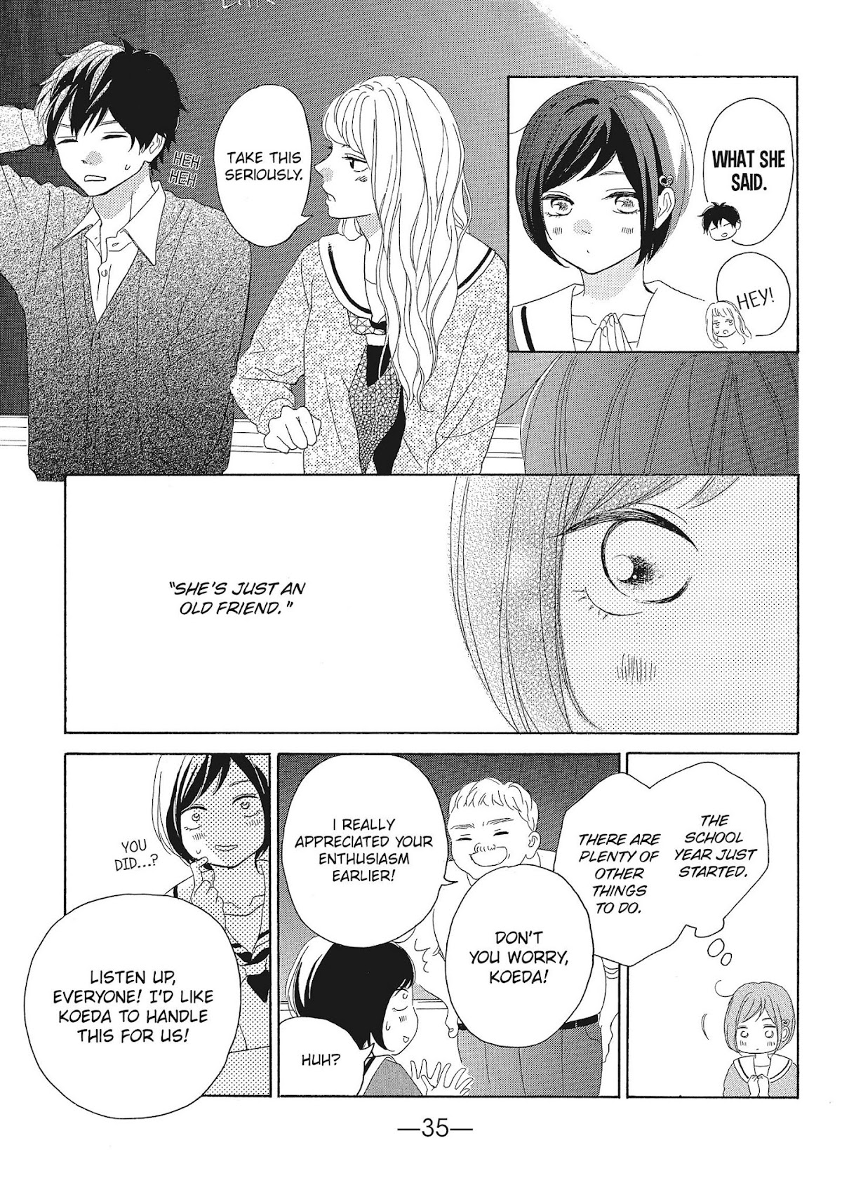 Kimi wa Kawaii Onnanoko Chapter 33 page 35 - Chapter 33: Hagiwara-san and Masamune-kun