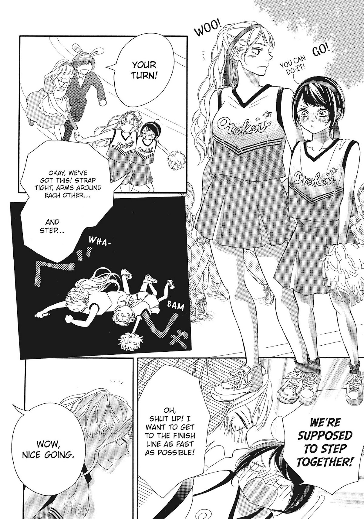 Kimi wa Kawaii Onnanoko Chapter 36 page 34 - Chapter 36: Friendship and the Three Legged Race