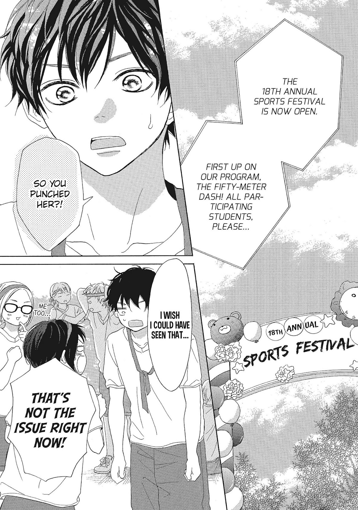 Kimi wa Kawaii Onnanoko Chapter 36 page 9 - Chapter 36: Friendship and the Three Legged Race