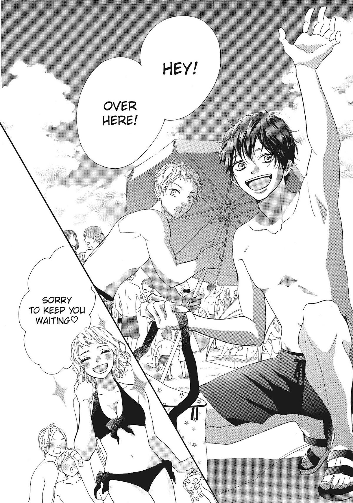 Kimi wa Kawaii Onnanoko Chapter 37 page 17 - Chapter 37: Swimsuits and Ocean Breeze