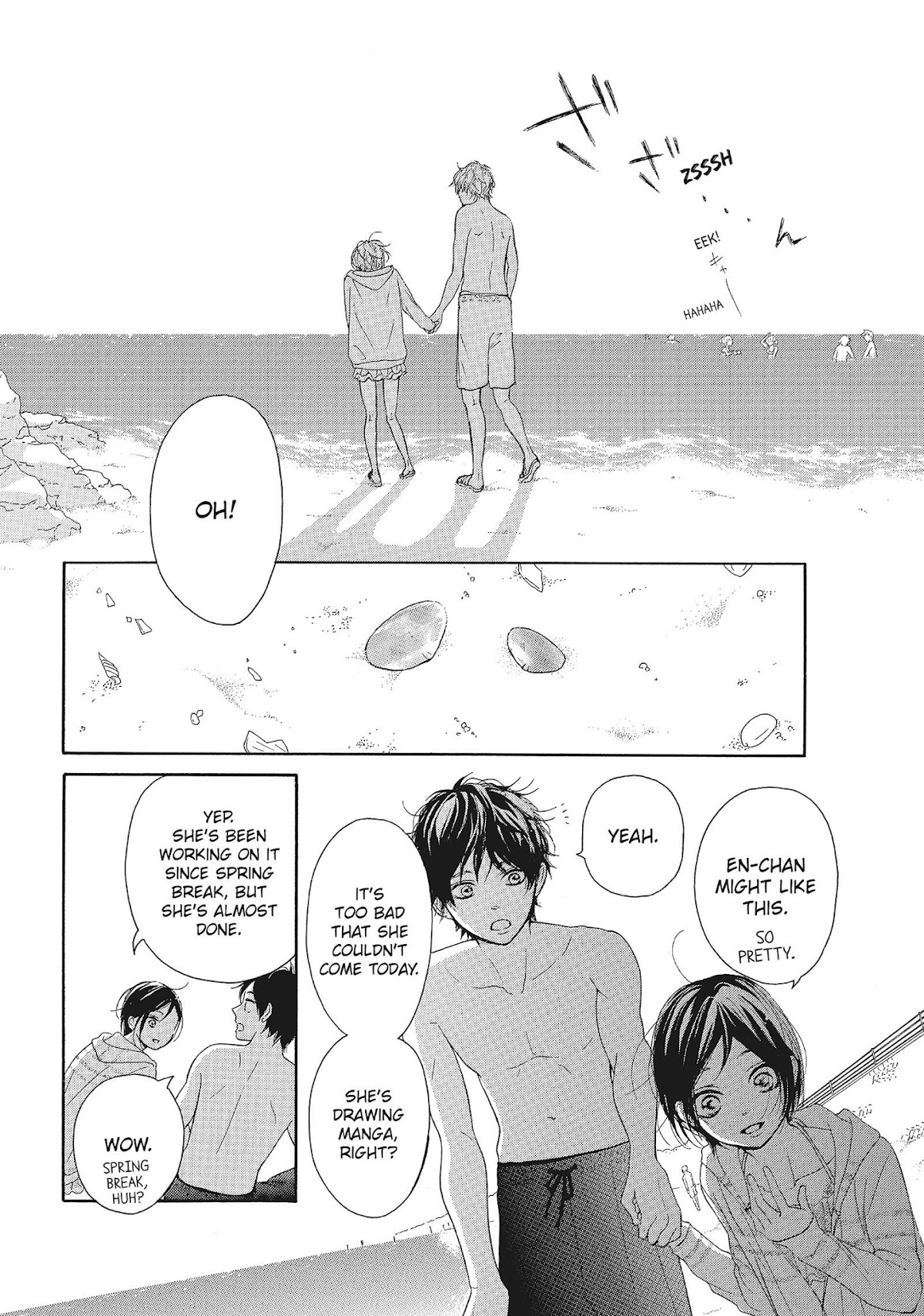 Kimi wa Kawaii Onnanoko Chapter 37 page 27 - Chapter 37: Swimsuits and Ocean Breeze