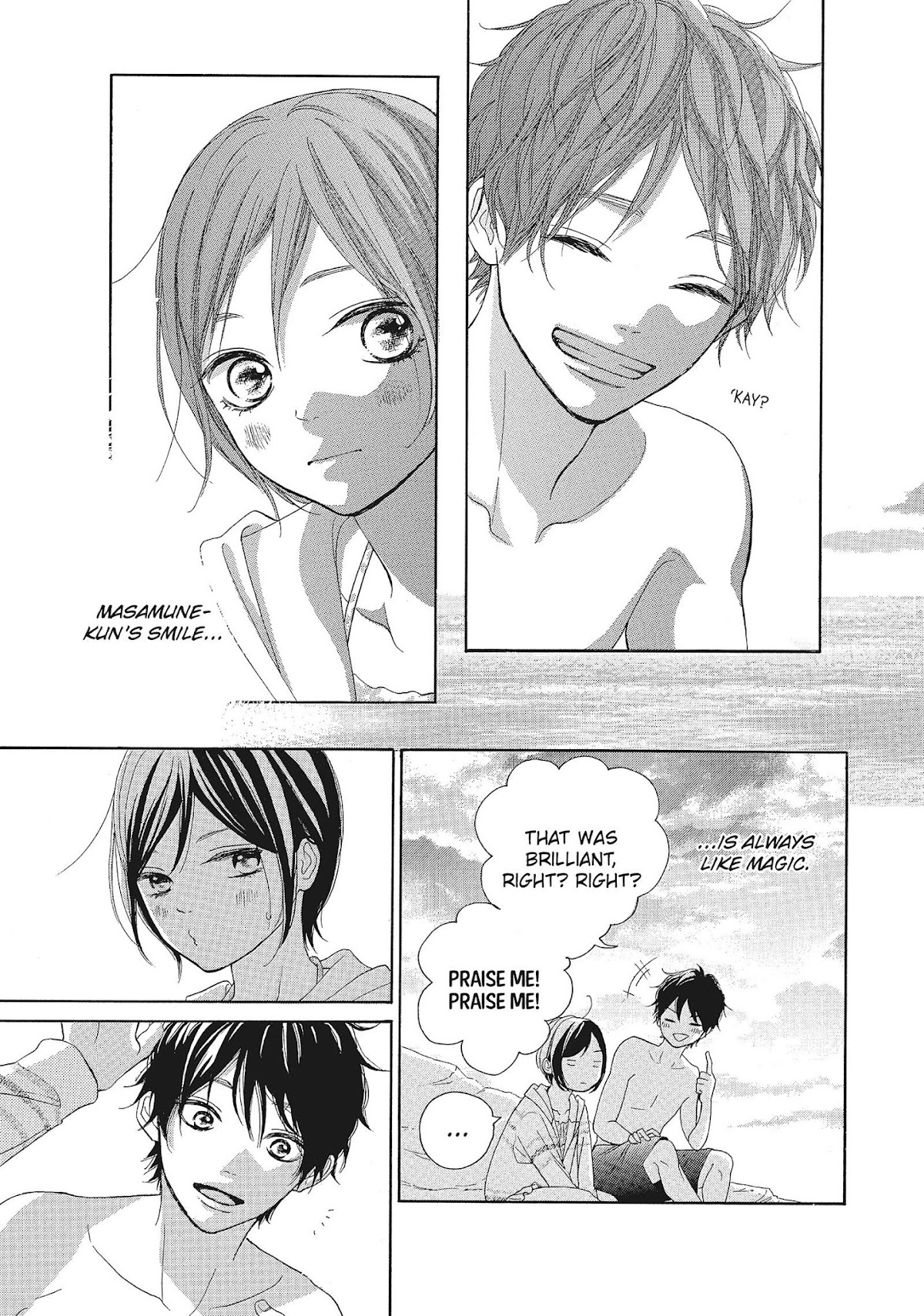 Kimi wa Kawaii Onnanoko Chapter 37 page 34 - Chapter 37: Swimsuits and Ocean Breeze