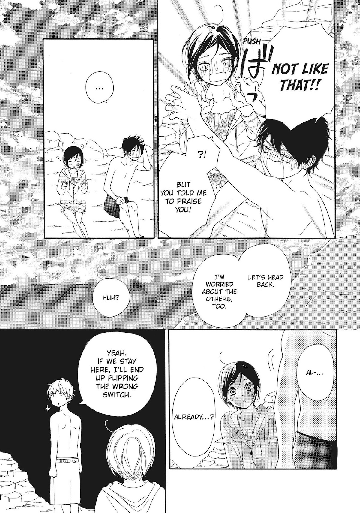 Kimi wa Kawaii Onnanoko Chapter 37 page 36 - Chapter 37: Swimsuits and Ocean Breeze