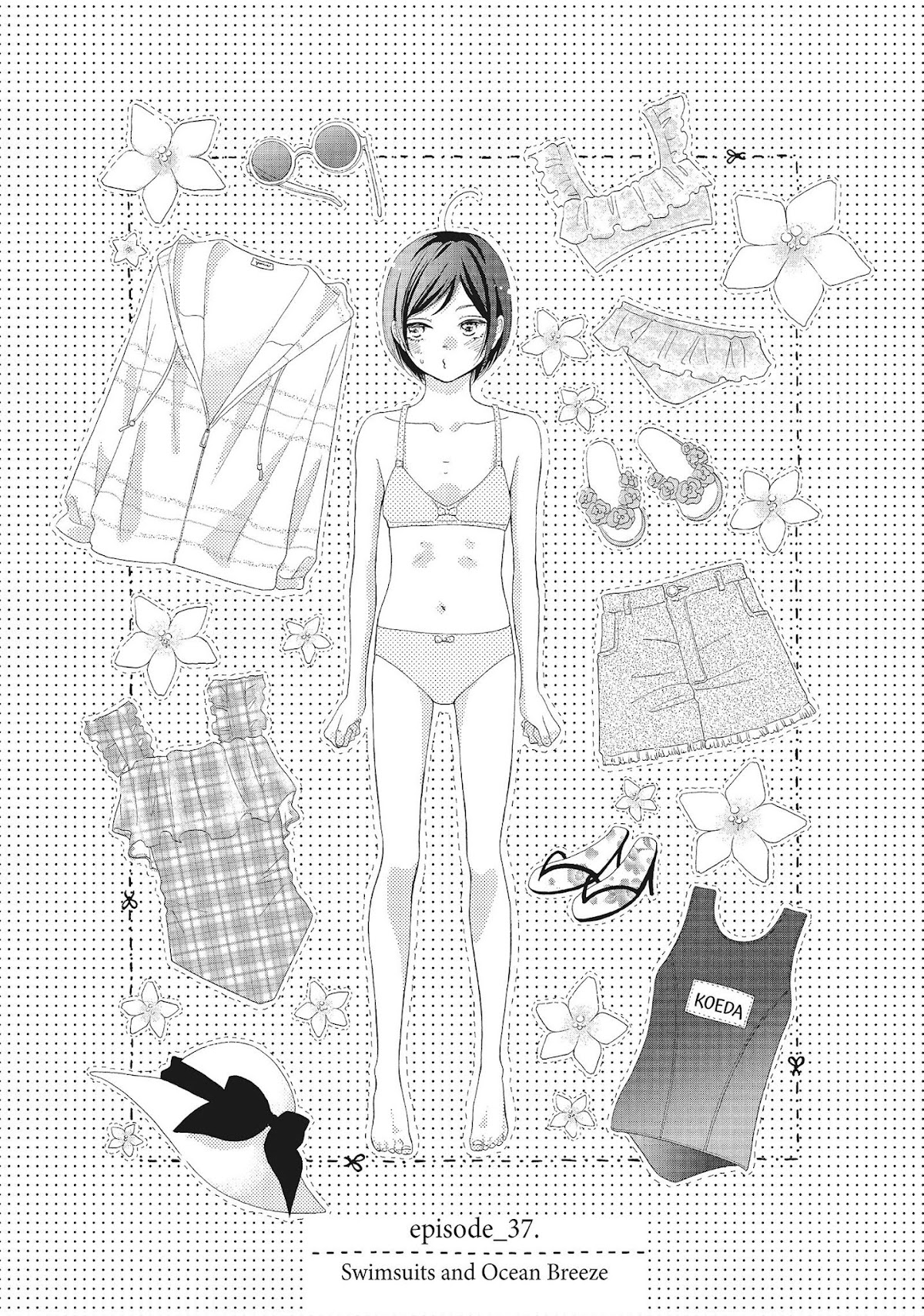 Kimi wa Kawaii Onnanoko Chapter 37 page 6 - Chapter 37: Swimsuits and Ocean Breeze