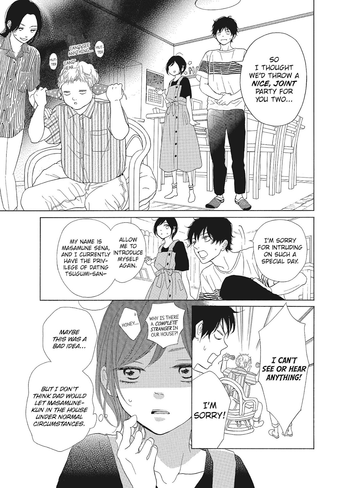 Kimi wa Kawaii Onnanoko Chapter 39 page 3 - Chapter 39: Father and Boyfriend