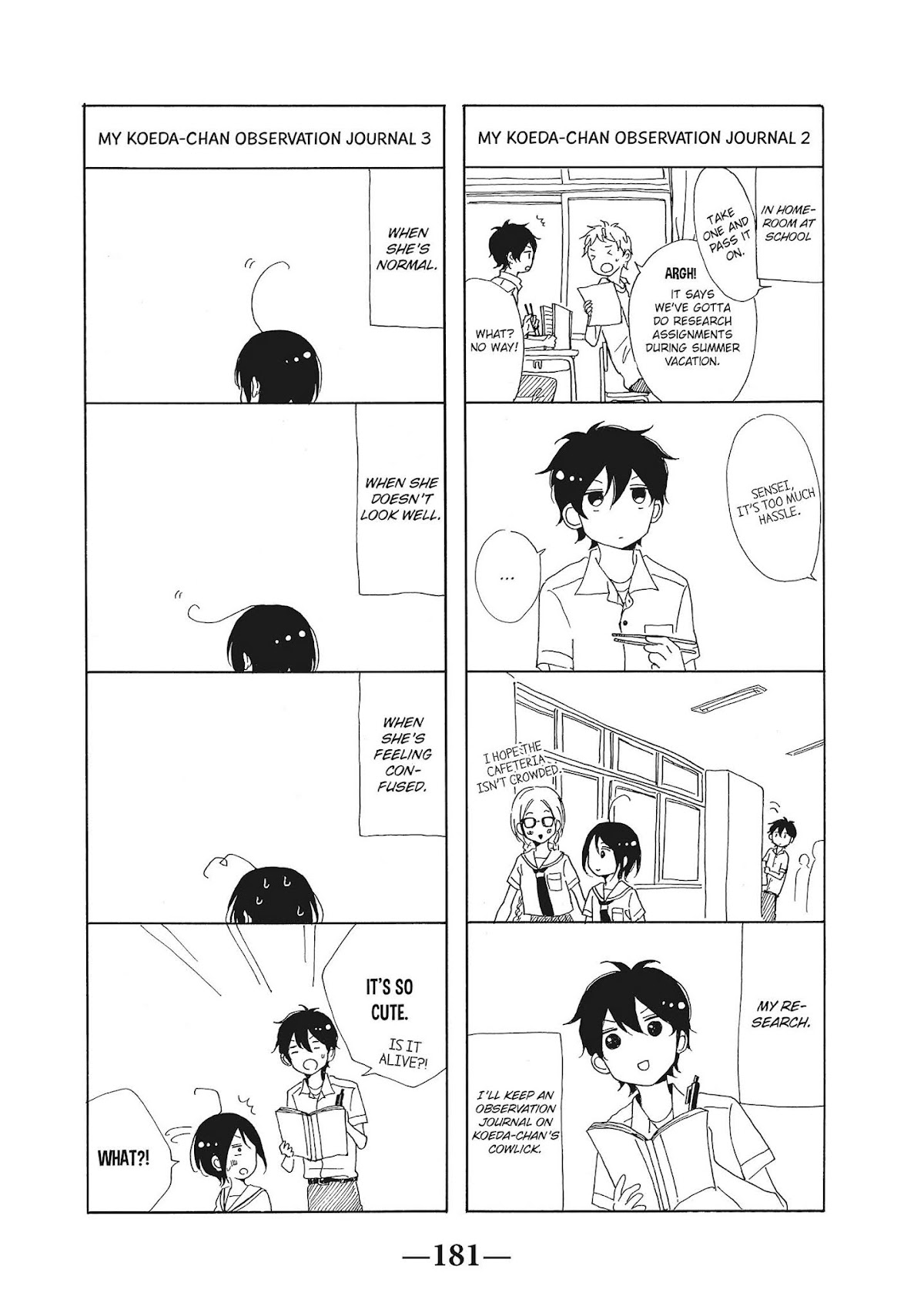 Kimi wa Kawaii Onnanoko Chapter 4.5 page 2 - Chapter 4.5: My Koeda-chan Observation Journal