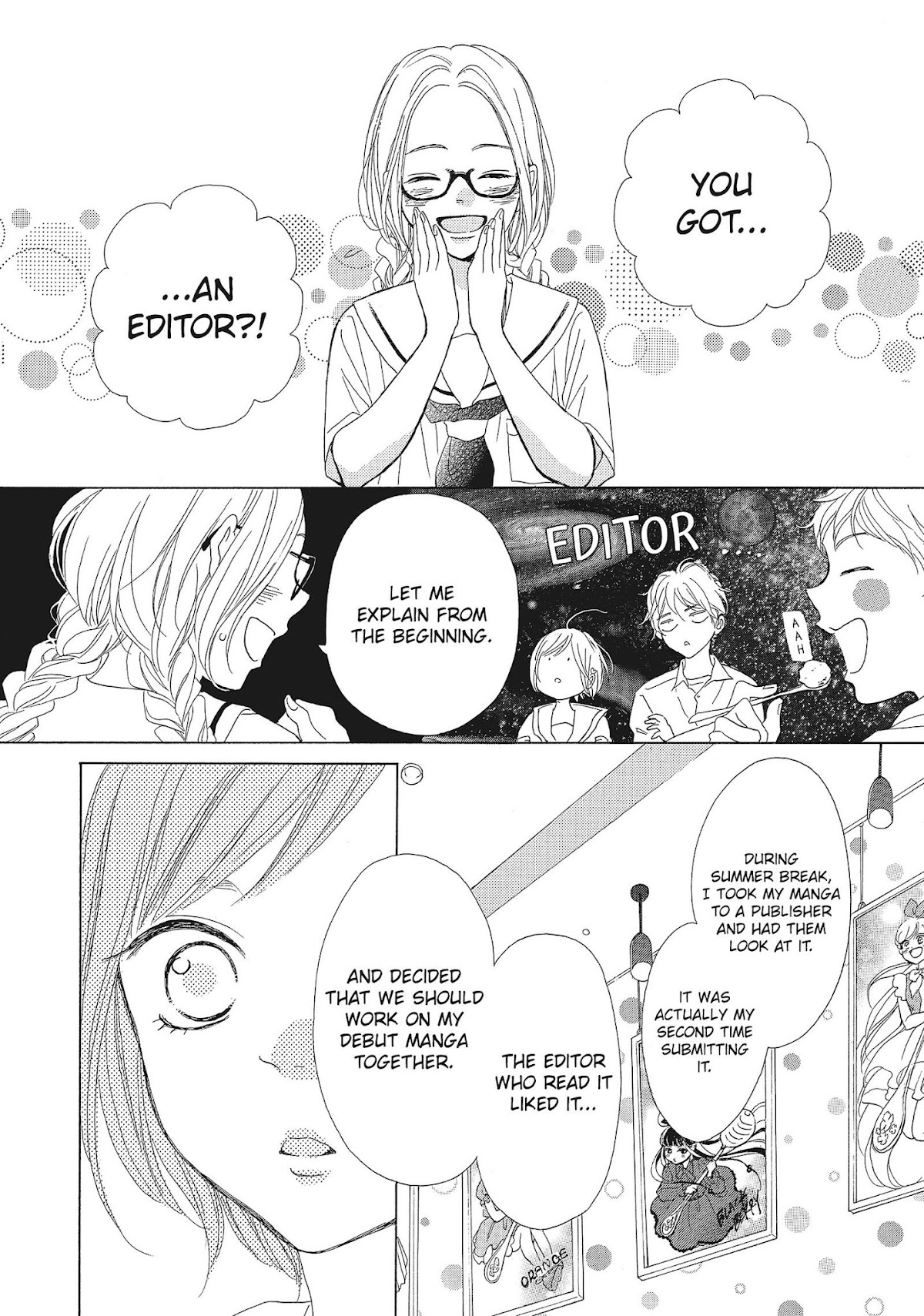 Kimi wa Kawaii Onnanoko Chapter 40 page 10 - Chapter 40: Manga and Friends