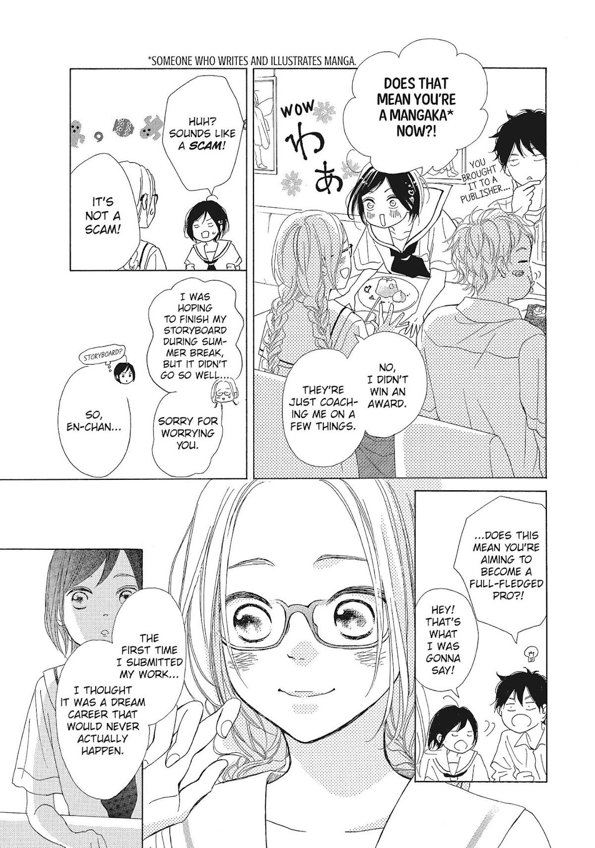 Kimi wa Kawaii Onnanoko Chapter 40 page 11 - Chapter 40: Manga and Friends