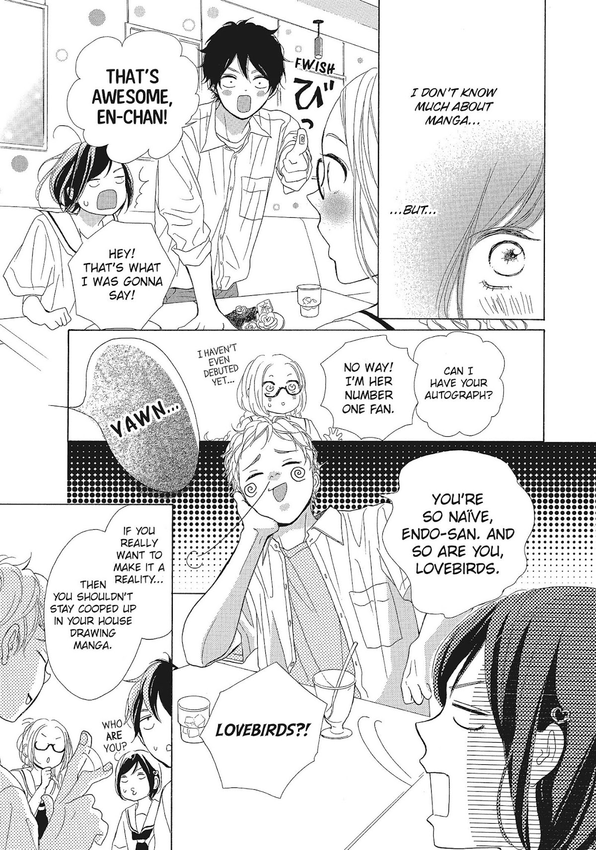 Kimi wa Kawaii Onnanoko Chapter 40 page 13 - Chapter 40: Manga and Friends