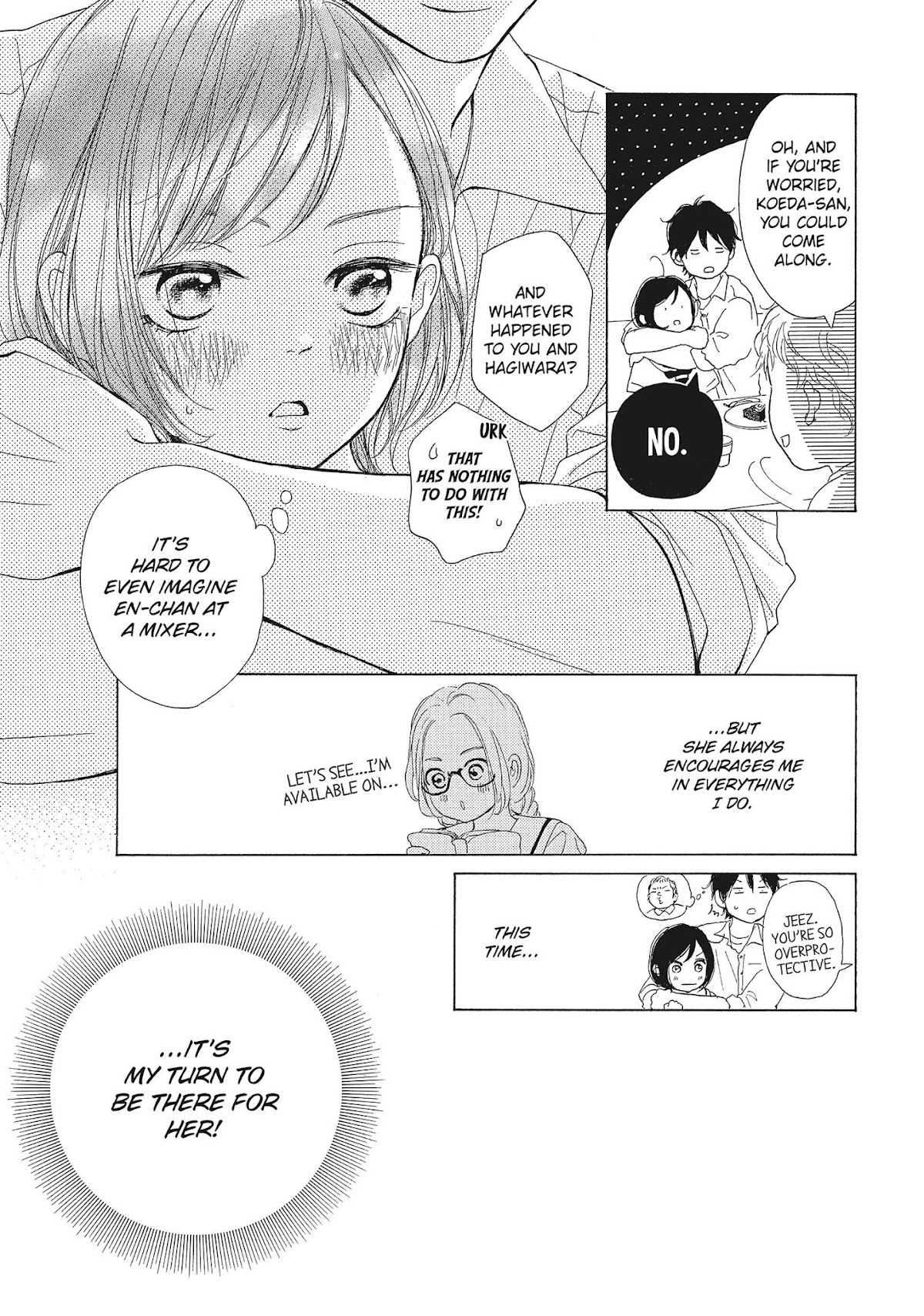 Kimi wa Kawaii Onnanoko Chapter 40 page 15 - Chapter 40: Manga and Friends