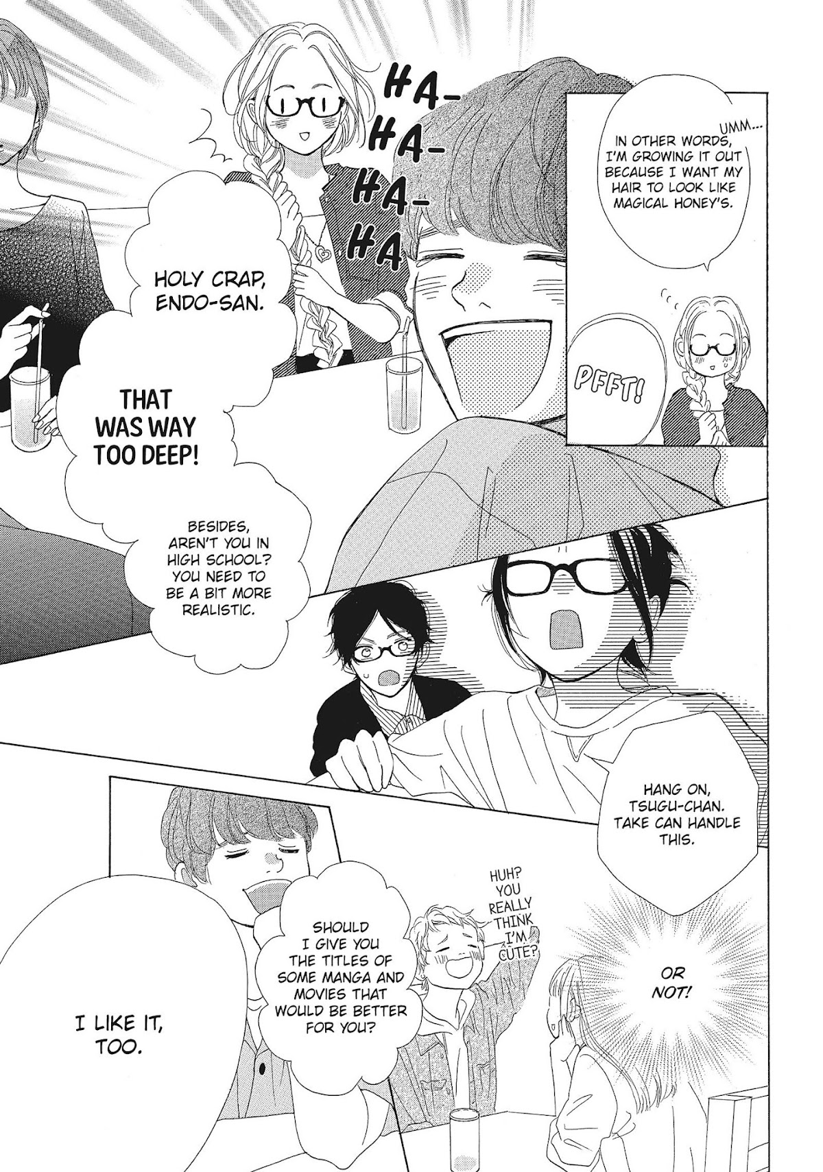 Kimi wa Kawaii Onnanoko Chapter 40 page 21 - Chapter 40: Manga and Friends