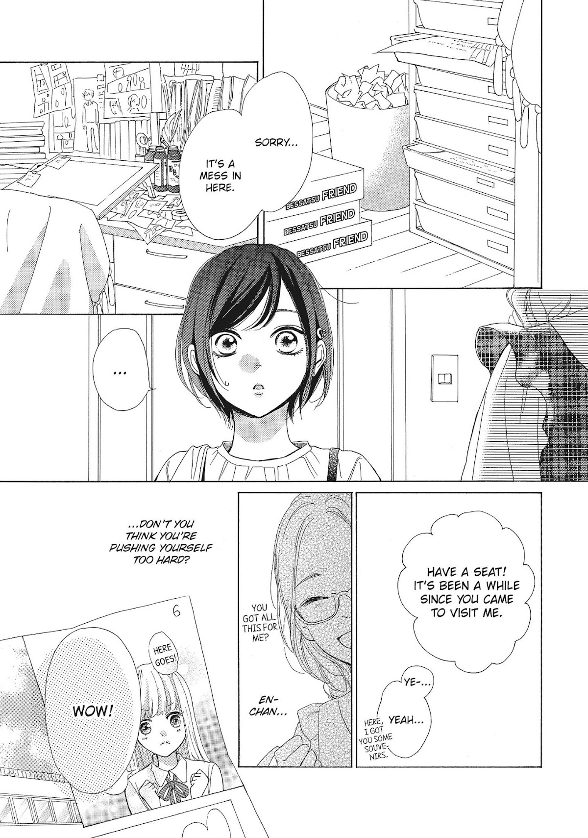 Kimi wa Kawaii Onnanoko Chapter 40 page 33 - Chapter 40: Manga and Friends