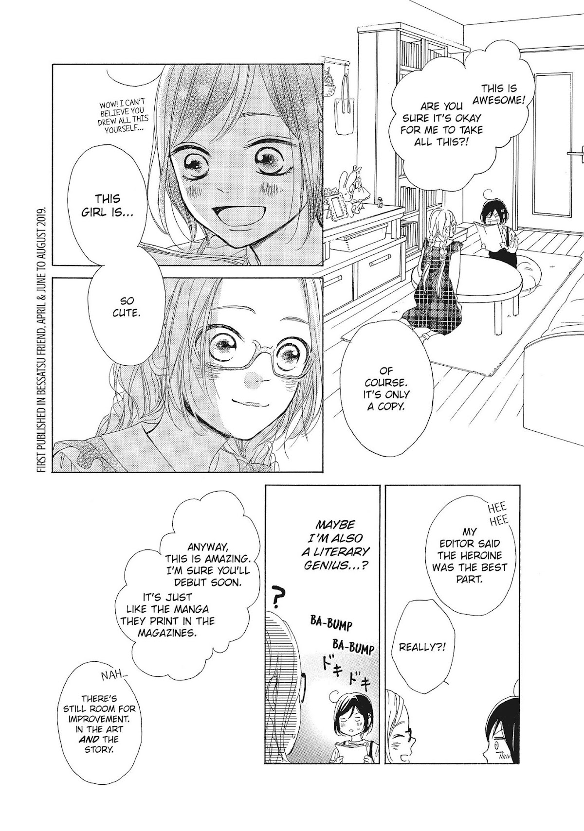 Kimi wa Kawaii Onnanoko Chapter 40 page 34 - Chapter 40: Manga and Friends