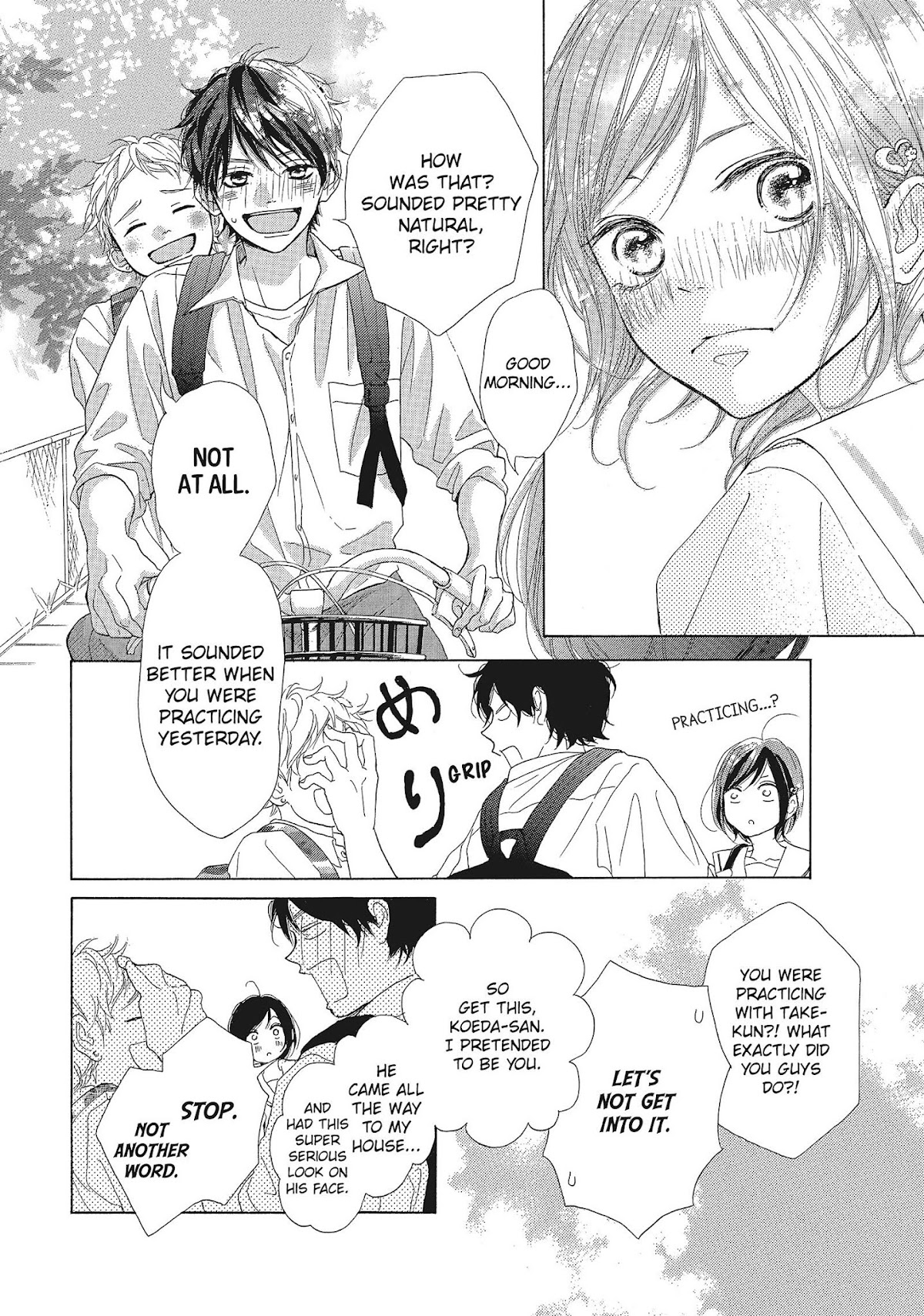 Kimi wa Kawaii Onnanoko Chapter 40 page 4 - Chapter 40: Manga and Friends