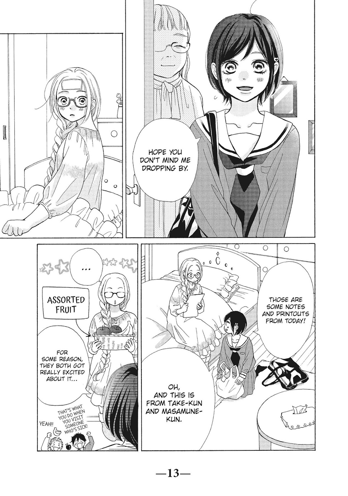 Kimi wa Kawaii Onnanoko Chapter 41 page 14 - Chapter 41: Smiles and Magic
