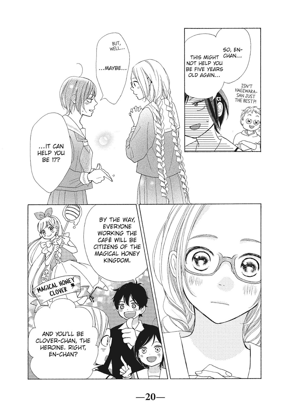 Kimi wa Kawaii Onnanoko Chapter 41 page 21 - Chapter 41: Smiles and Magic