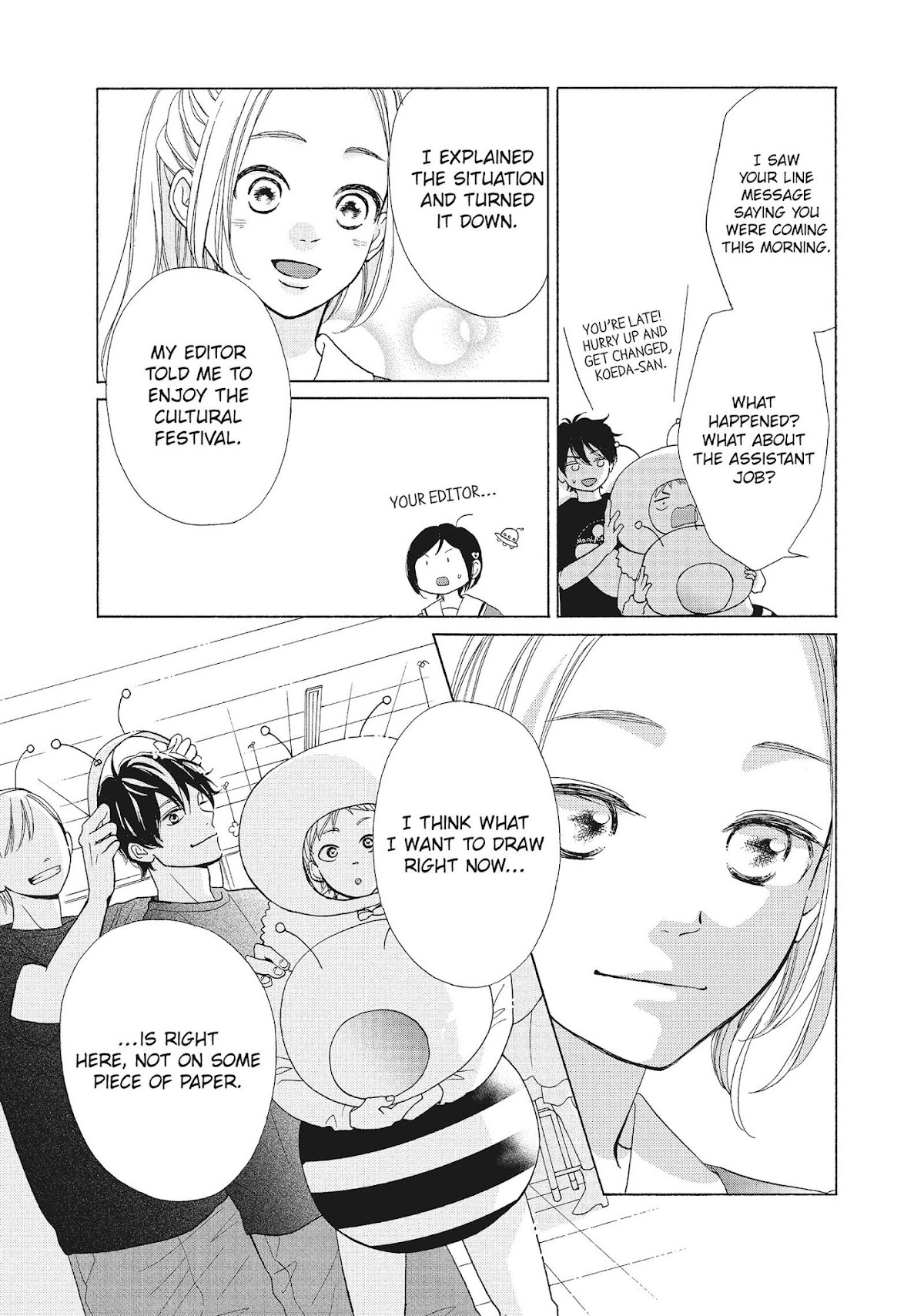 Kimi wa Kawaii Onnanoko Chapter 41 page 36 - Chapter 41: Smiles and Magic