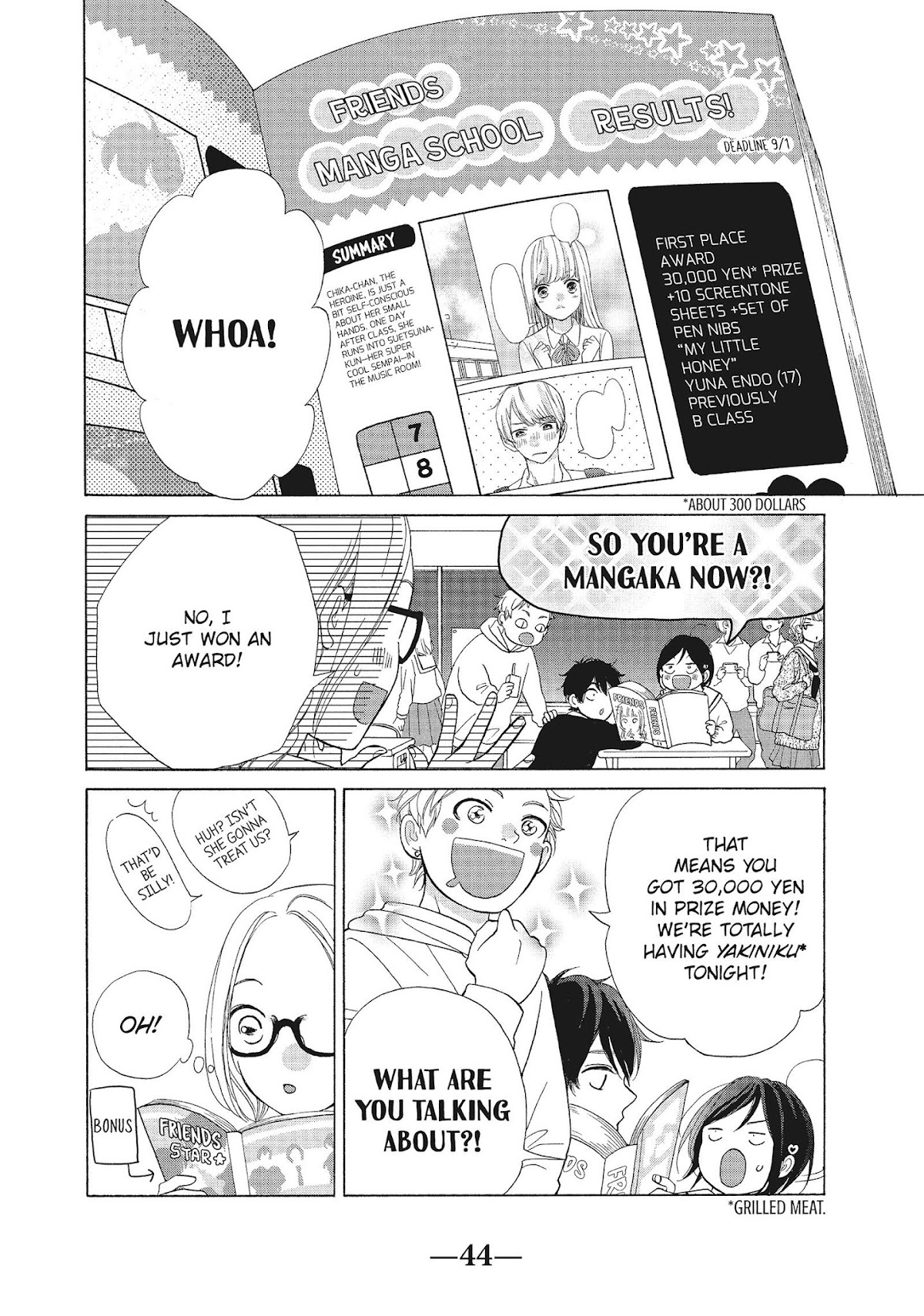 Kimi wa Kawaii Onnanoko Chapter 41 page 44 - Chapter 41: Smiles and Magic