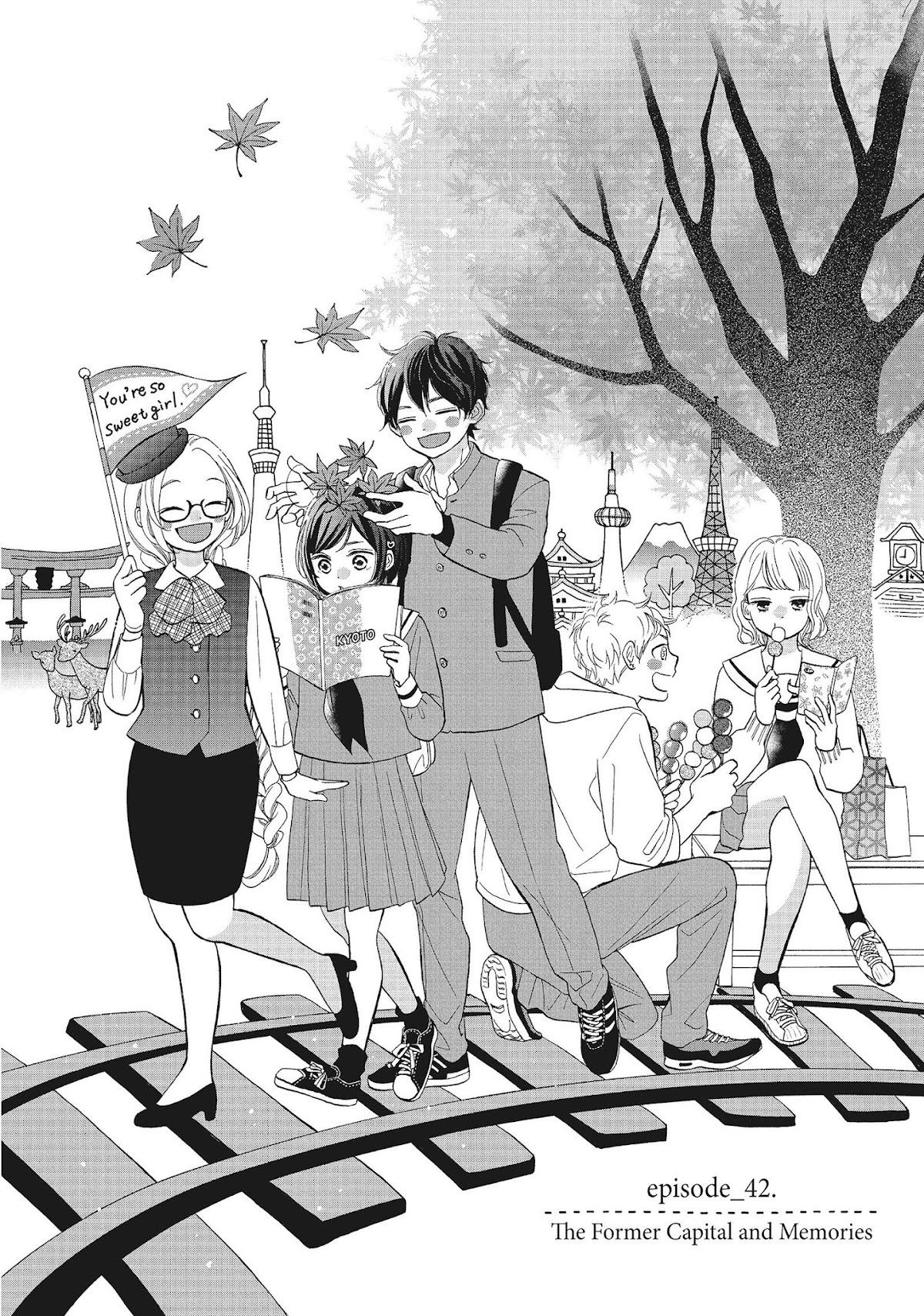 Kimi wa Kawaii Onnanoko Chapter 42 page 1 - Chapter 42: The Former Capital and Memories