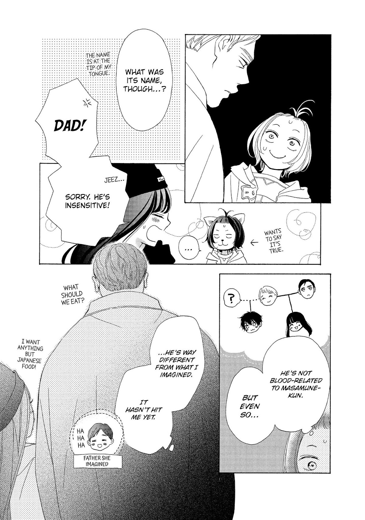 Kimi wa Kawaii Onnanoko Chapter 45 page 22 - Chapter 45: Masamune-Kun and His Dad