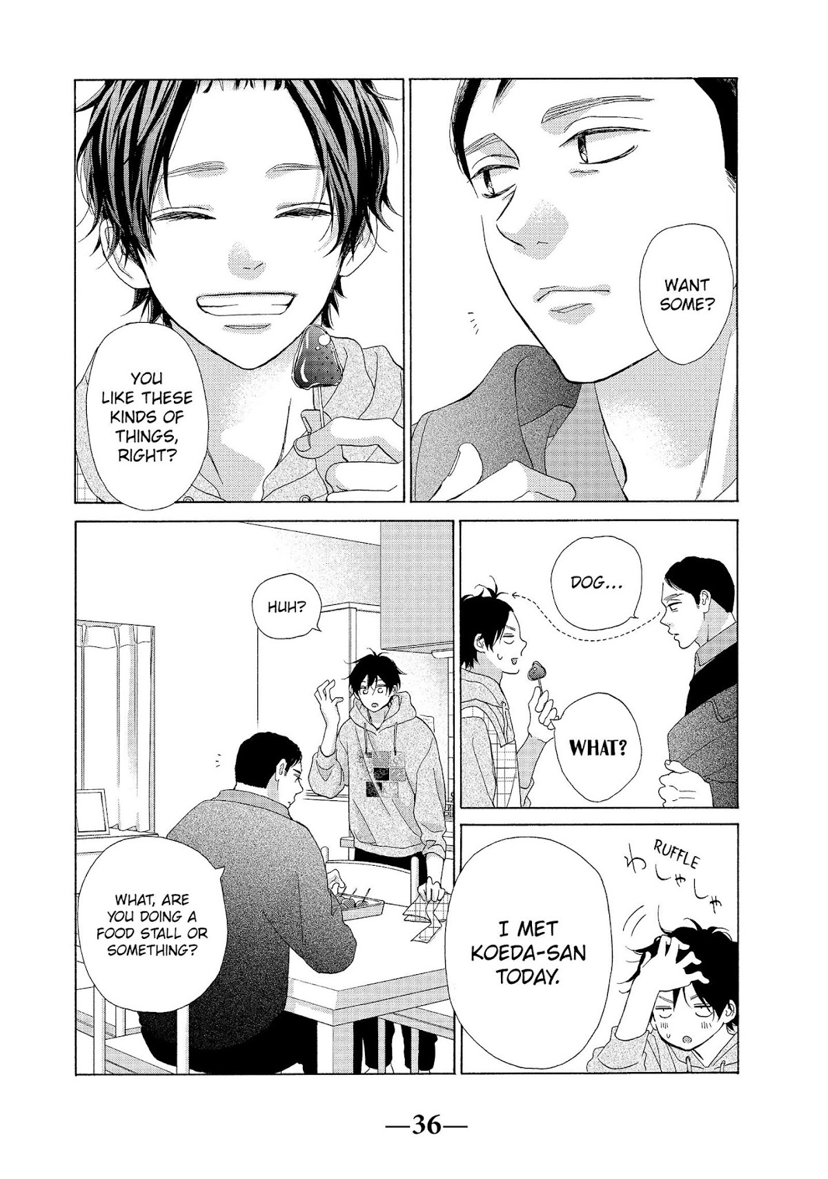 Kimi wa Kawaii Onnanoko Chapter 45 page 37 - Chapter 45: Masamune-Kun and His Dad